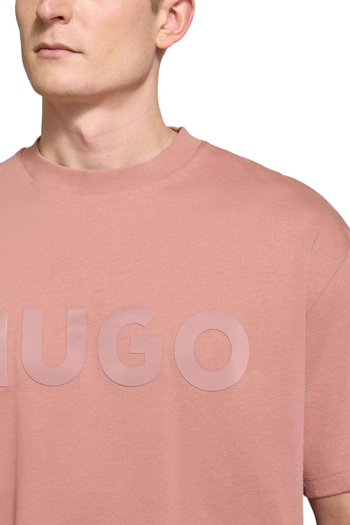 Men's T-Shirts Hugo Pink