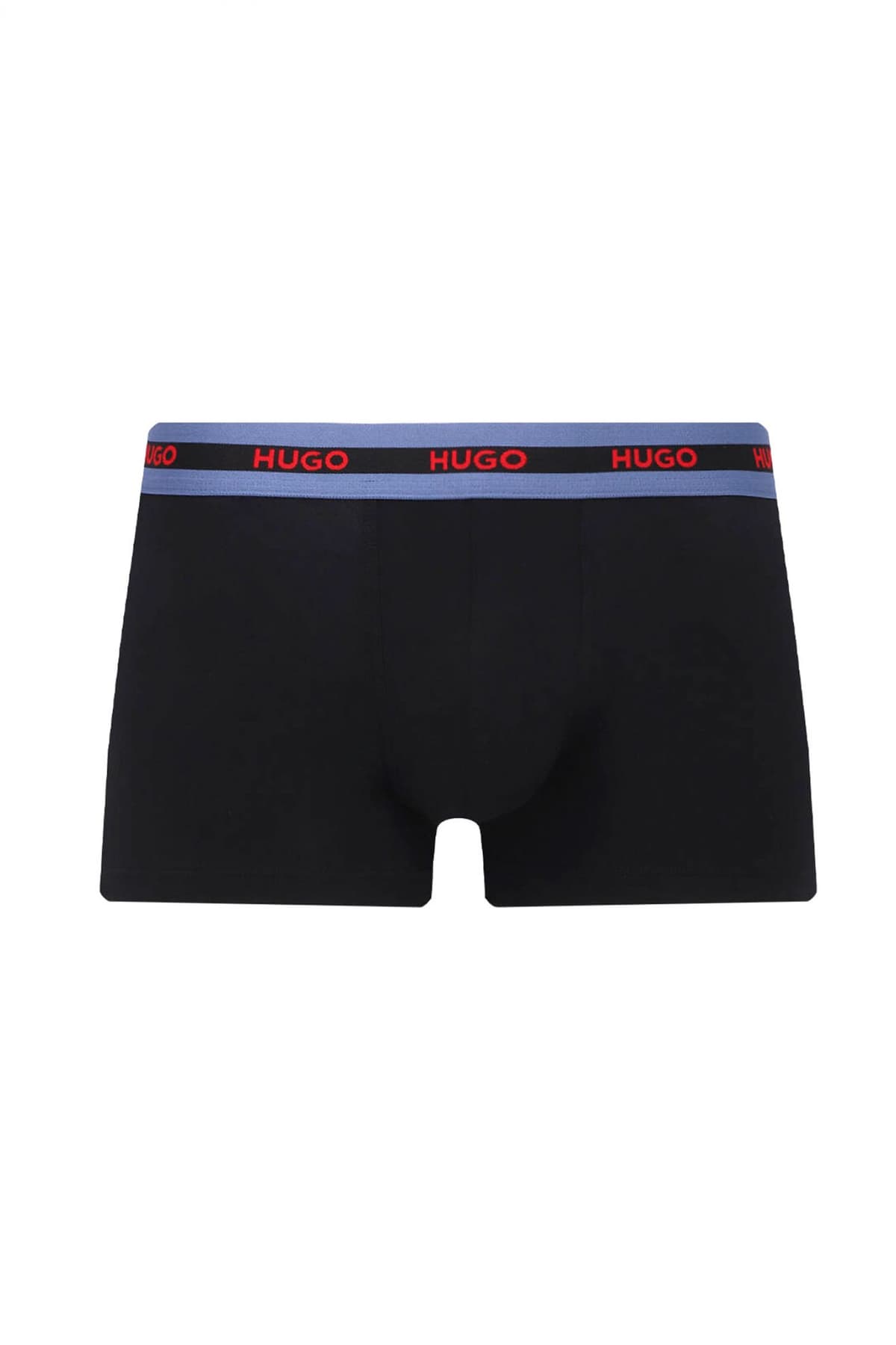 HUGO ΕΣΩΡΟΥΧΑ TRUNK TRIPLET PLANET COTTON STRETCH LOGO ΜΑΥΡΟ