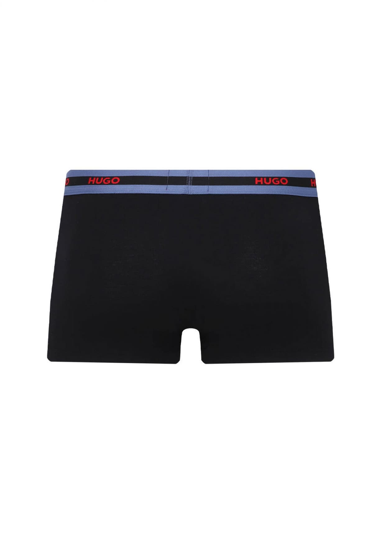 HUGO ΕΣΩΡΟΥΧΑ TRUNK TRIPLET PLANET COTTON STRETCH LOGO ΜΑΥΡΟ