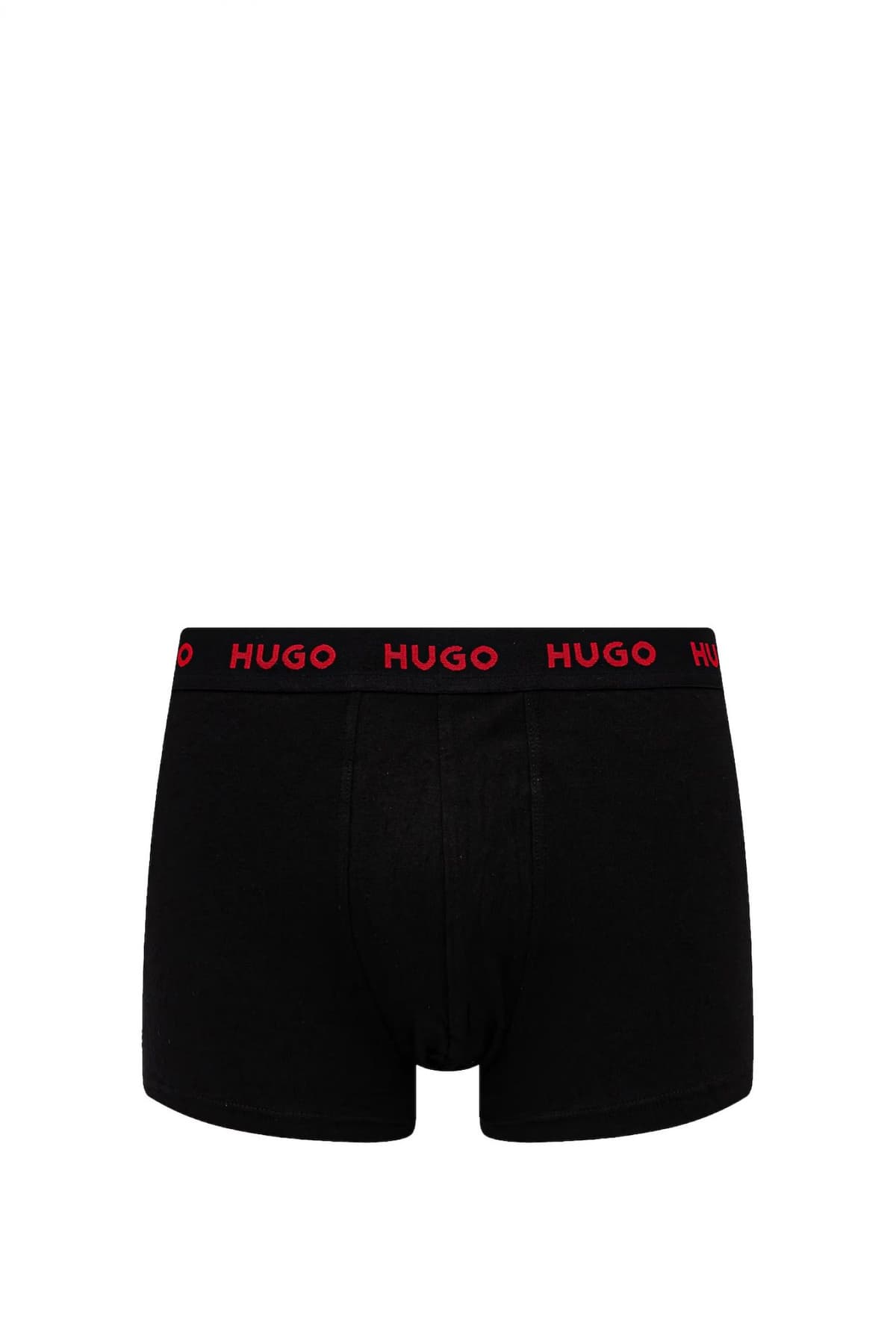 HUGO ΕΣΩΡΟΥΧΟ TRUNK TRIPLET PACK COTTON STRETCH ΜΑΥΡΟ