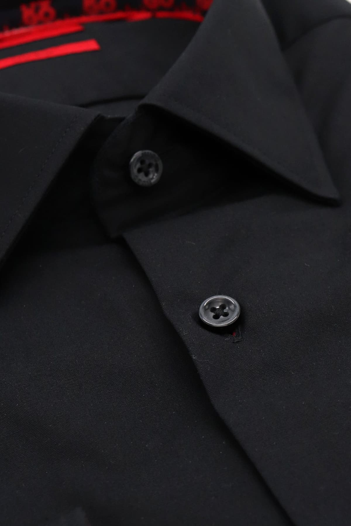 Men's Shirts Hugo Black