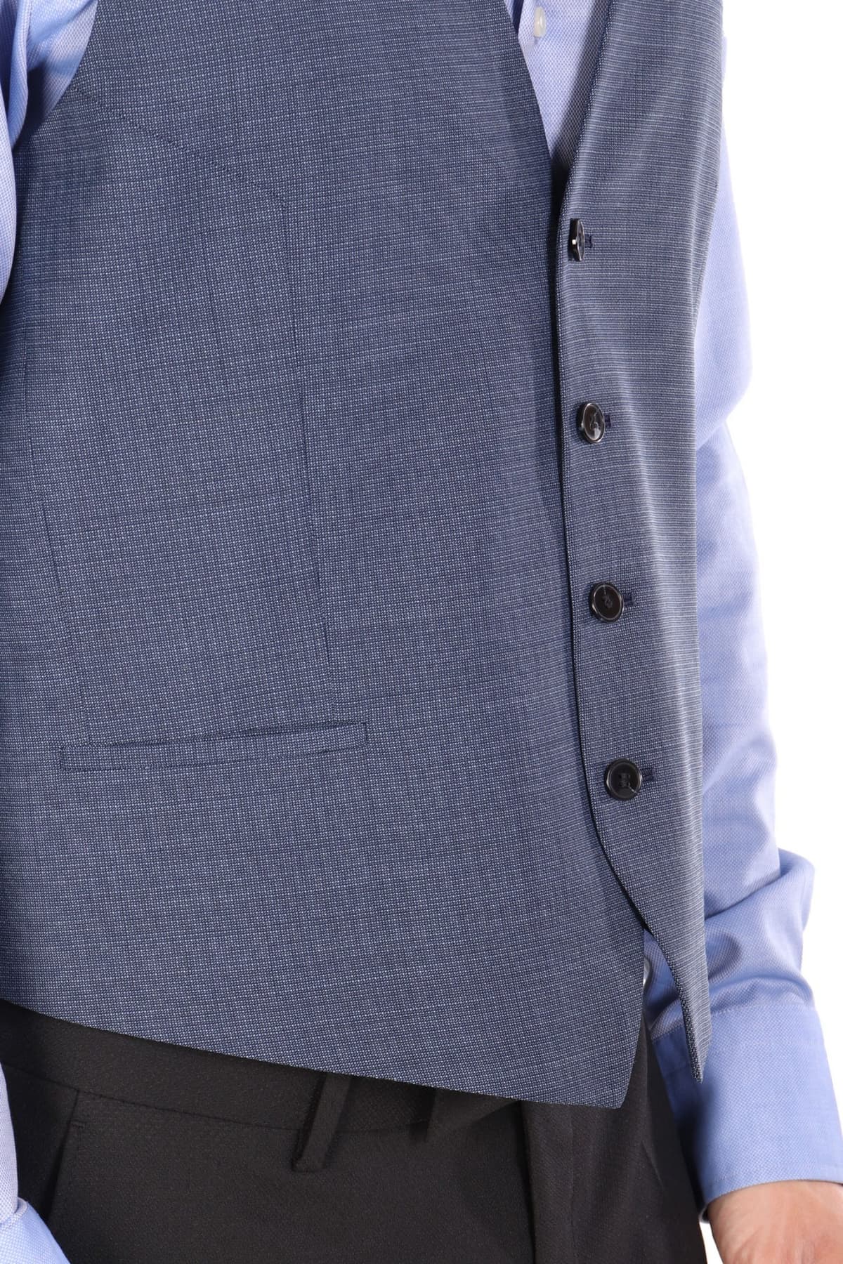 HUGO ΓΙΛΕΚΟ ΚΟΣΤΟΥΜΙΟΥ VIN224 EXTRA-SLIM FIT ΜΠΛΕ