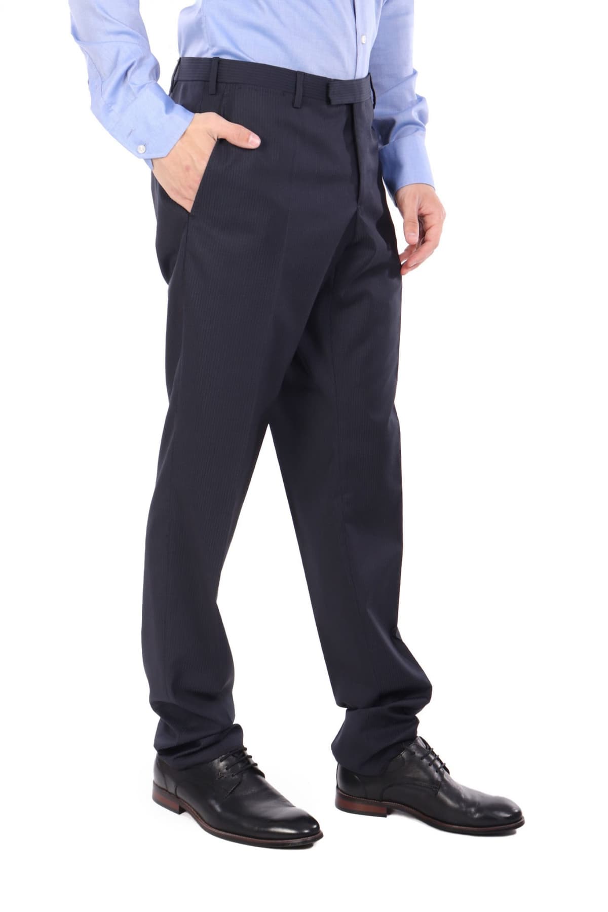 EMPORIO ARMANI ΚΟΣΤΟΥΜΙ M LINE ΨΙΛΟΡΙΓΟ ΜΠΛΕ