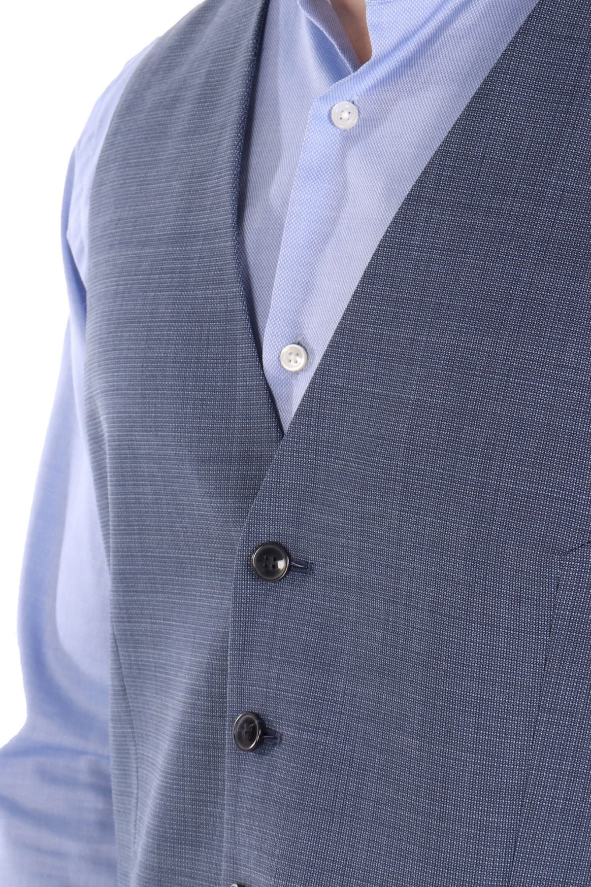 HUGO ΓΙΛΕΚΟ ΚΟΣΤΟΥΜΙΟΥ VIN224 EXTRA-SLIM FIT ΜΠΛΕ