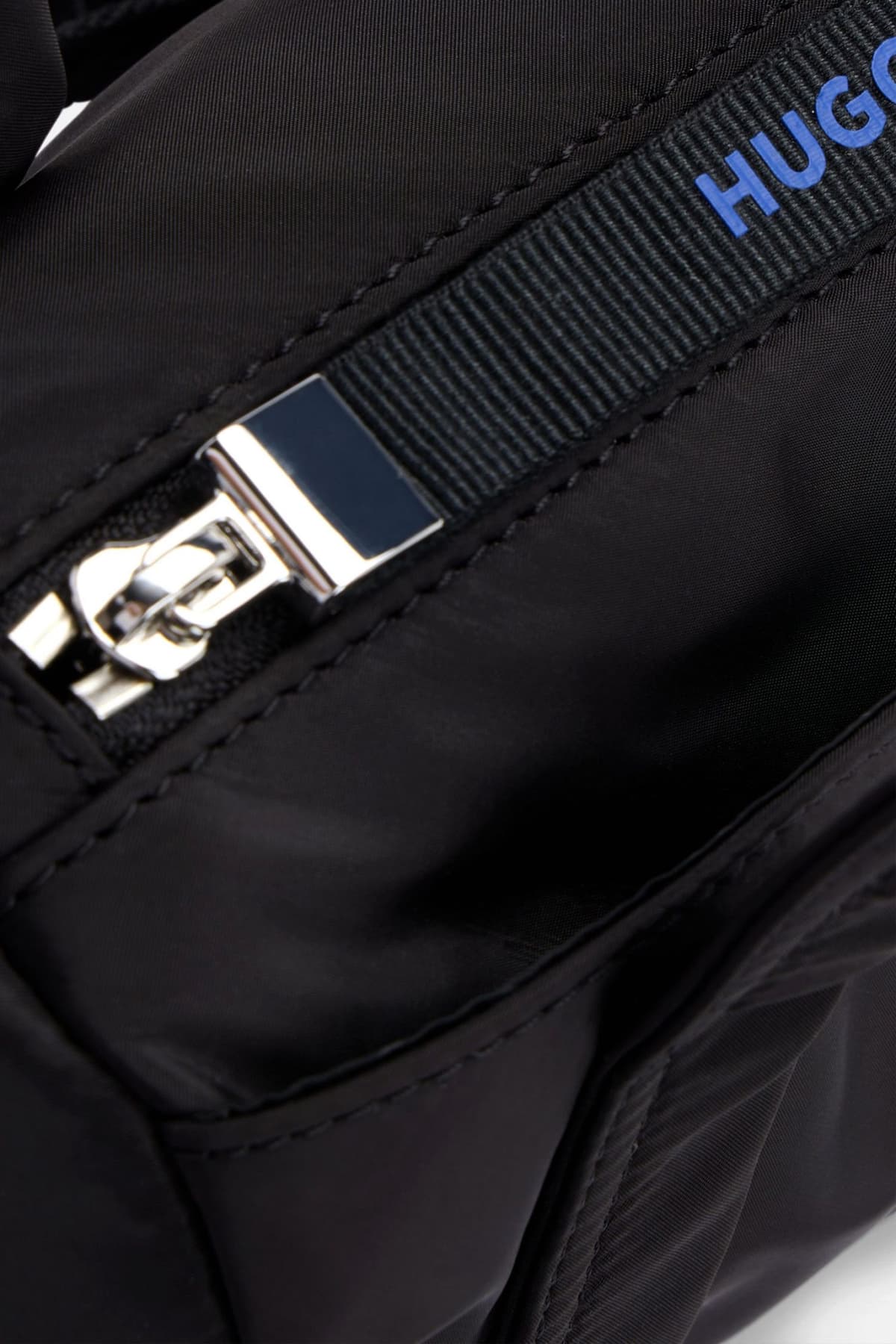 HUGO BLUE ΤΣΑΝΤΑΚI CROSSBODY ROSELYN DUFFLE ΜΑΥΡΟ