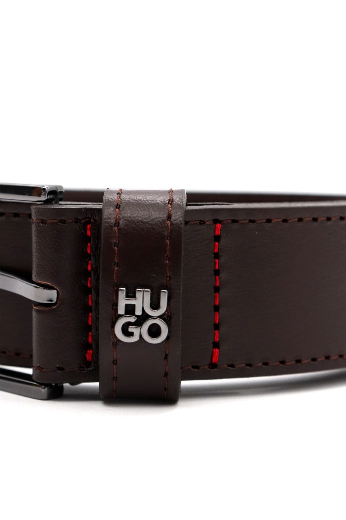 HUGO ΖΩΝΗ GIOVE-HU-GO-STG_SZ35 ΣΚΟΥΡΟ ΚΑΦΕ