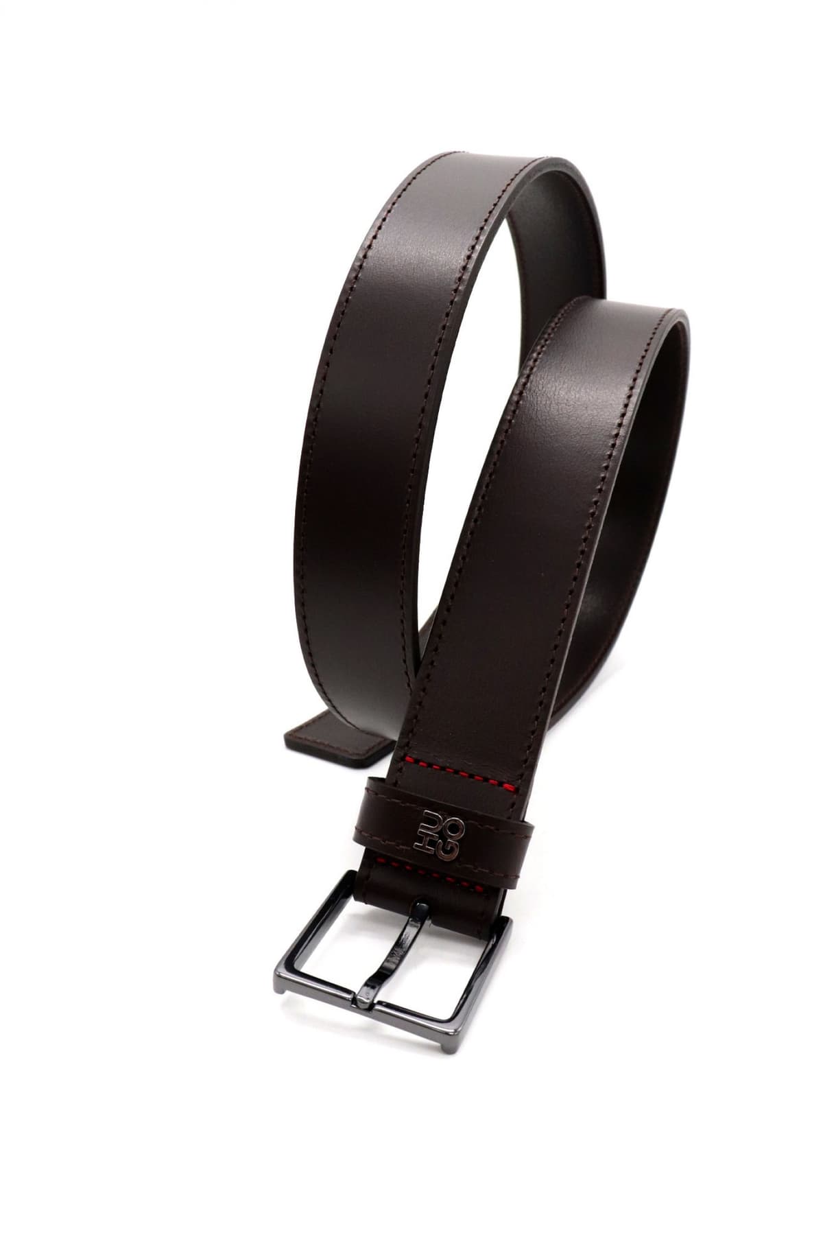 HUGO ΖΩΝΗ GIOVE-HU-GO-STG_SZ35 ΣΚΟΥΡΟ ΚΑΦΕ