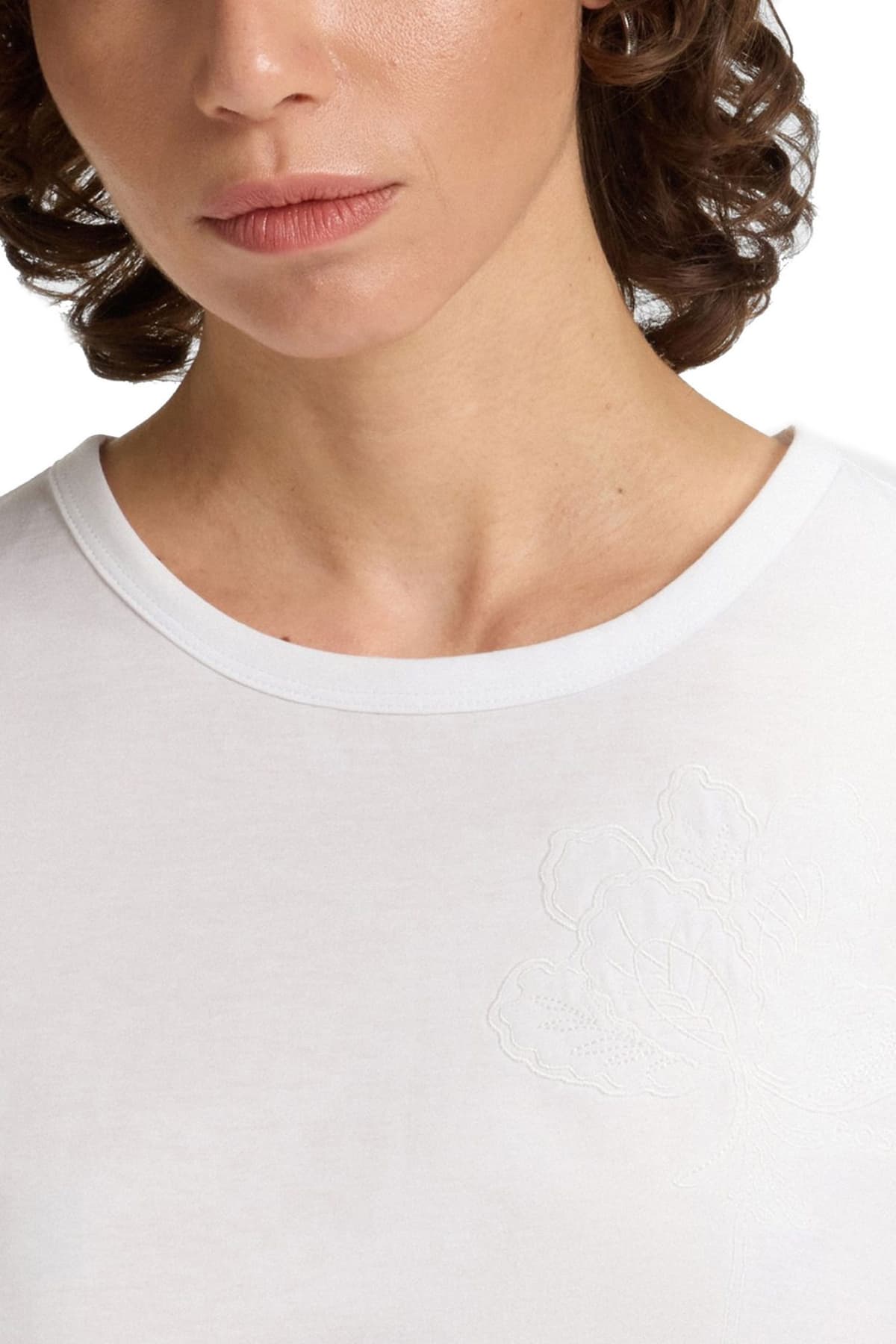 BOSS T-SHIRT EVENTSA7 LOGO ΛΕΥΚΟ