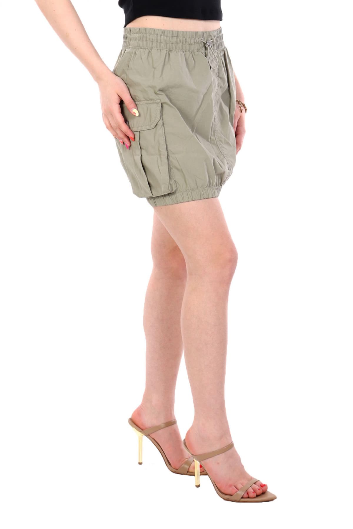 HUGO BLUE ΦΟΥΣΤΑ MINI REFINO-1-D_B ΛΑΣΤΙΧΟ ΜΕ ΤΣΕΠΕΣ ΧΑΚΙ