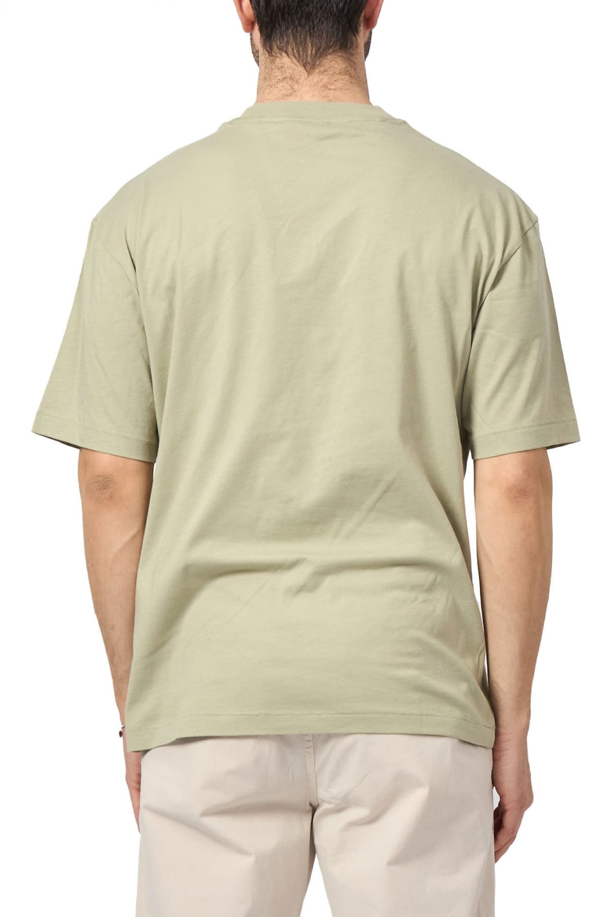 HUGO T-SHIRT DUWOM LOGO ΠΡΑΣΙΝΟ