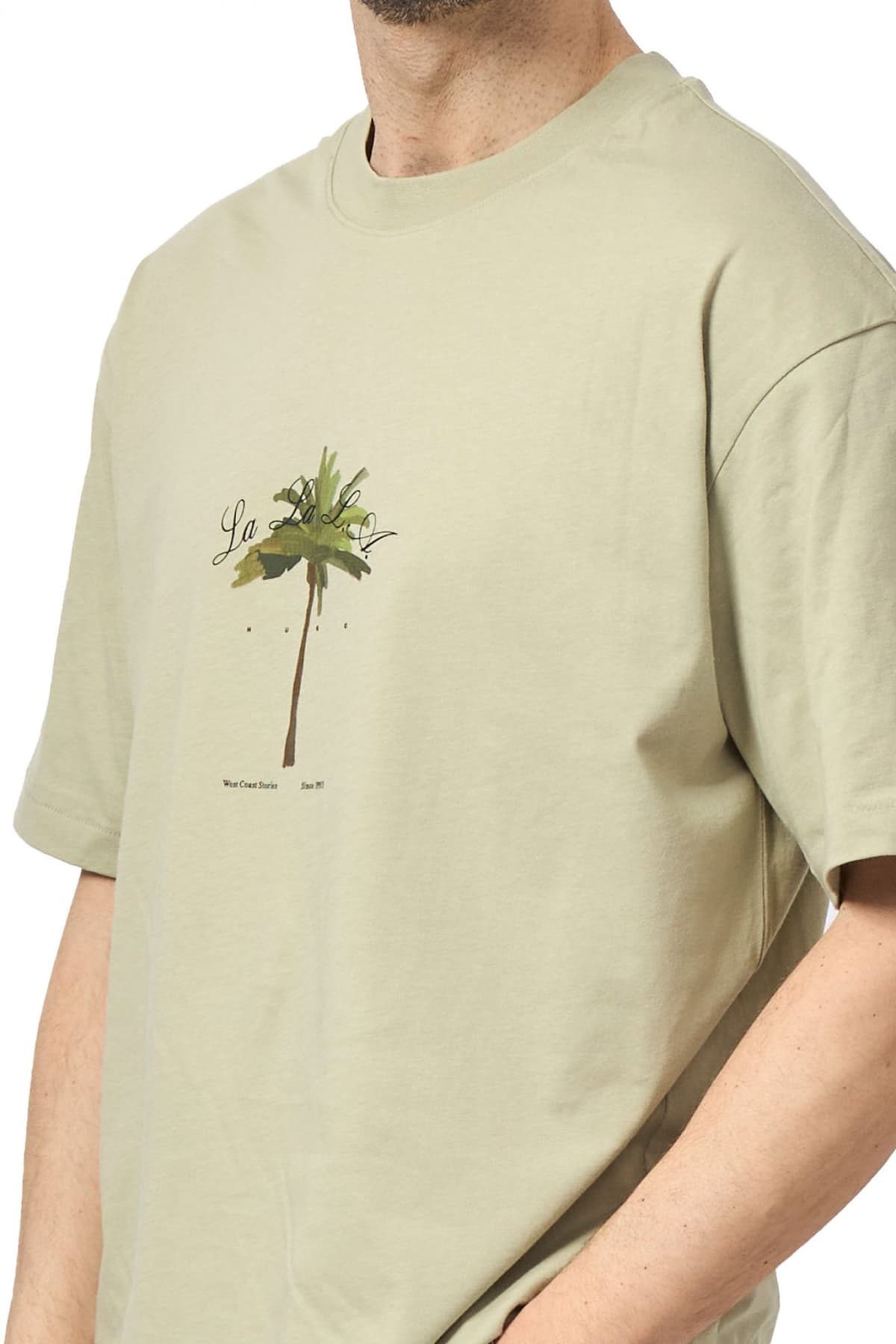 HUGO T-SHIRT DUWOM LOGO ΠΡΑΣΙΝΟ