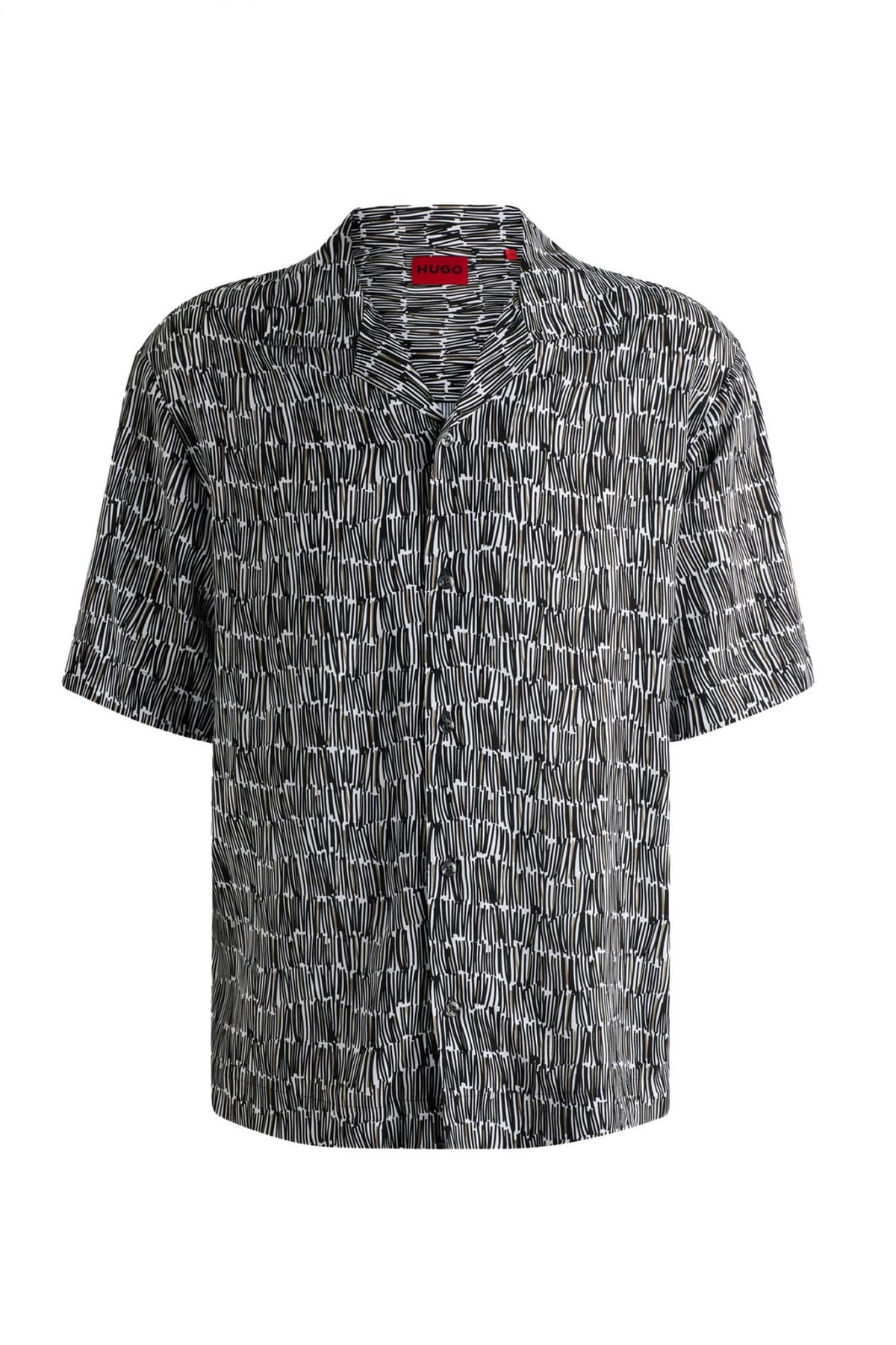 HUGO ΠΟΥΚΑΜΙΣΟ ΚΟΝΤΟΜΑΝΙΚΟ ESPINO ΕΜΠΡΙΜΕ ΜΑΥΡΟ-ΛΕΥΚΟ