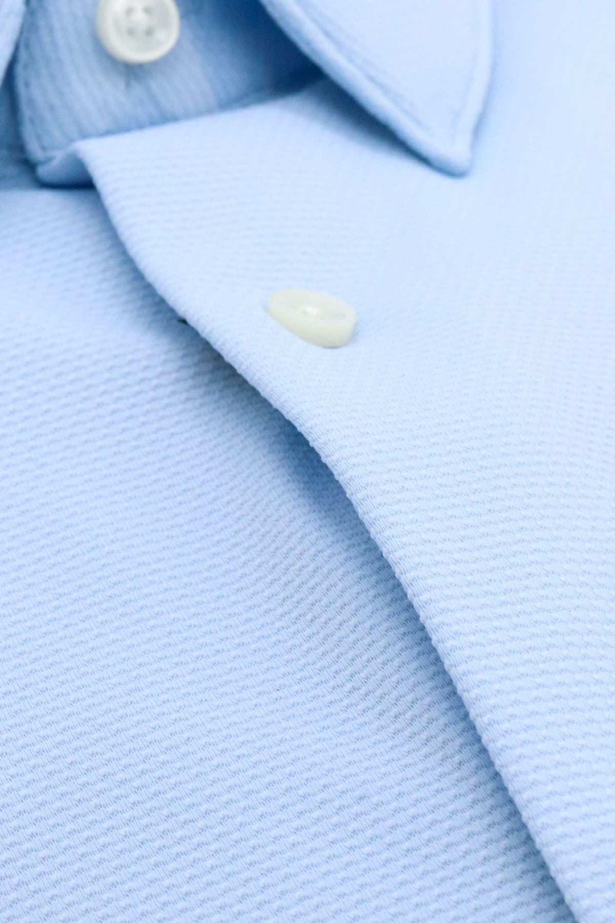 BOSS PERFORMANCE ΠΟΥΚΑΜΙΣΟ ΜΙΚΡΟΣΧΕΔΙΟ SLIM FIT P-HANK-S-KENT-C1-222 ΣΙΕΛ