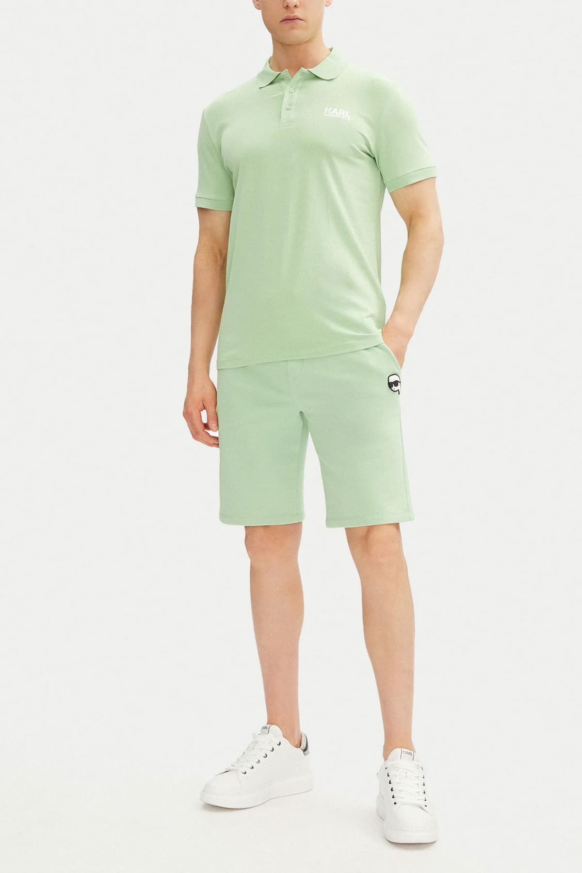 KARL LAGERFELD ΒΕΡΜΟΥΔΑ ΦΟΥΤΕΡ LOGO ΦΥΤΡΙ