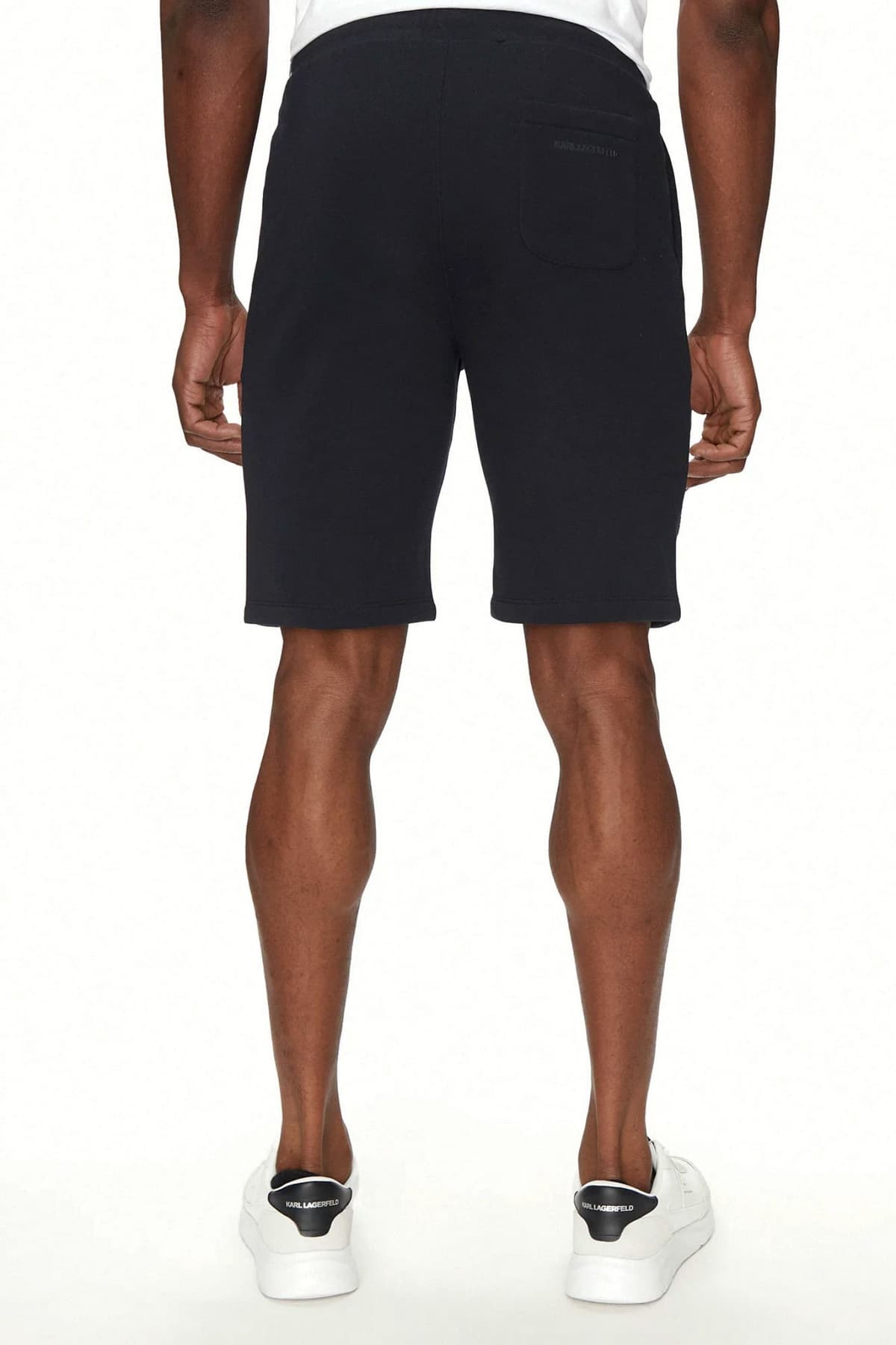 KARL LAGERFELD ΒΕΡΜΟΥΔΑ ΦΟΥΤΕΡ LOGO ΜΠΛΕ