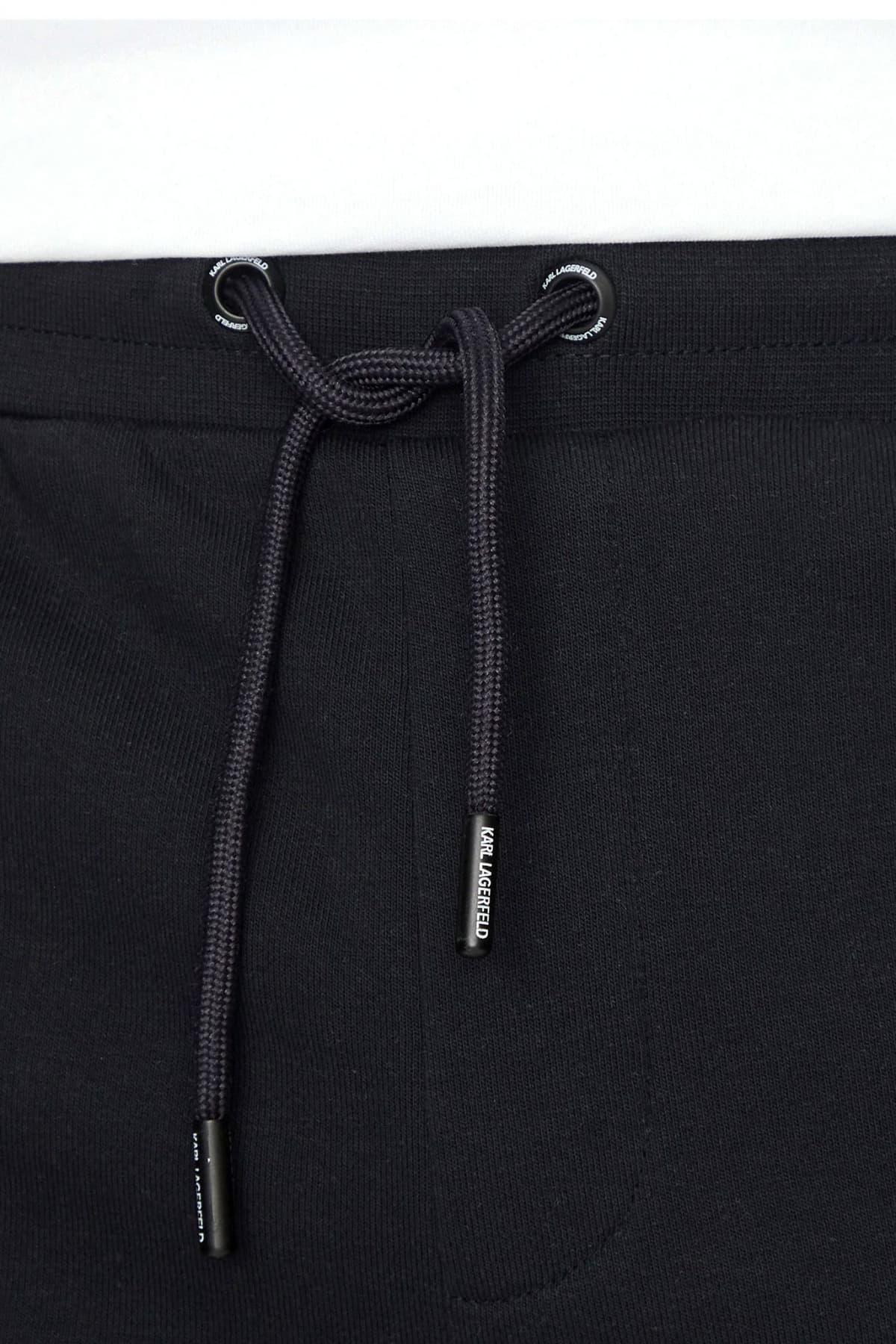 KARL LAGERFELD ΒΕΡΜΟΥΔΑ ΦΟΥΤΕΡ LOGO ΜΠΛΕ