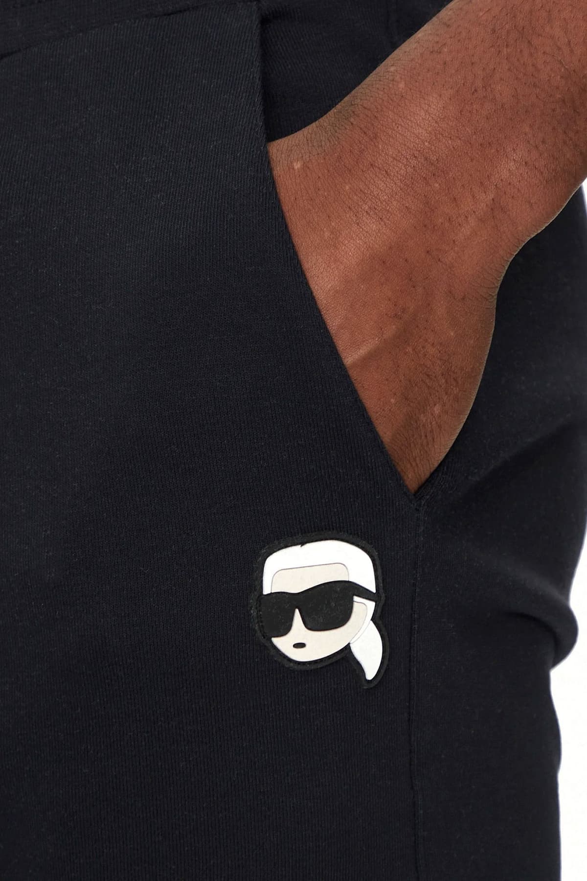 KARL LAGERFELD ΒΕΡΜΟΥΔΑ ΦΟΥΤΕΡ LOGO ΜΠΛΕ
