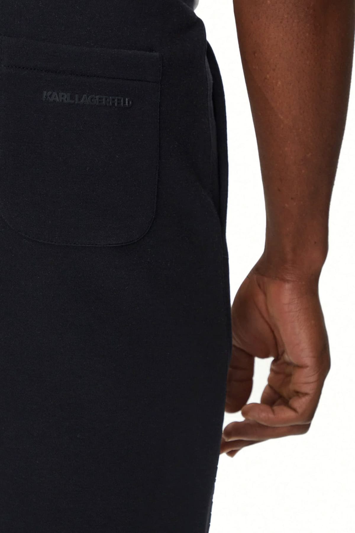 KARL LAGERFELD ΒΕΡΜΟΥΔΑ ΦΟΥΤΕΡ LOGO ΜΠΛΕ