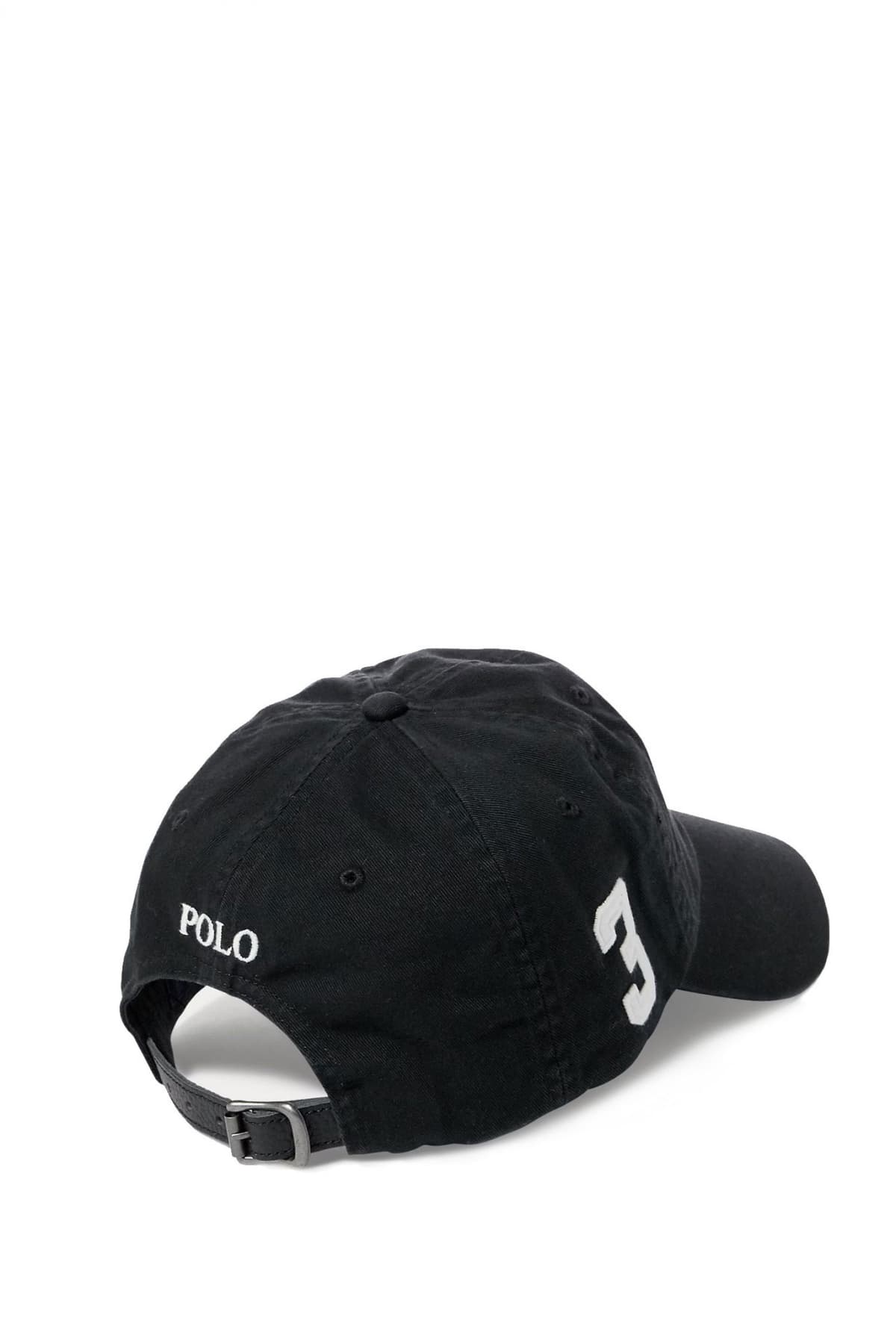 RALPH LAUREN ΚΑΠΕΛΟ JOCKEY BIG PONY ΜΑΥΡΟ