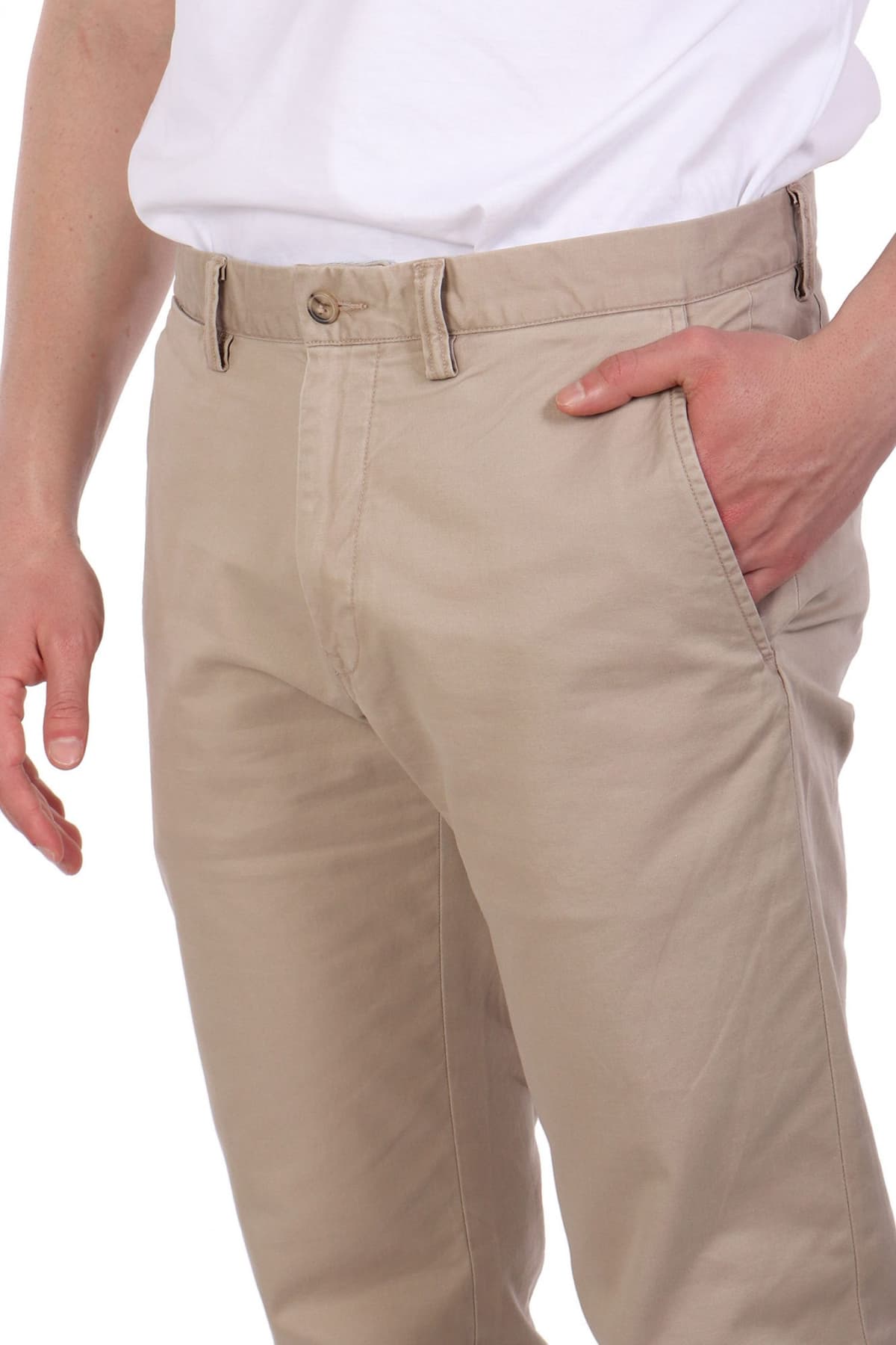 RALPH LAUREN ΠΑΝΤΕΛΟΝΙ CHINO STRETCH SLIM FIT BEDFORD ΜΠΕΖ