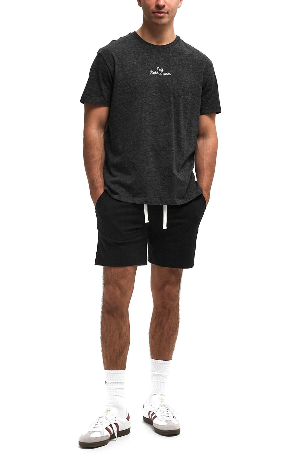 RALPH LAUREN UNDERWEAR ΒΕΡΜΟΥΔΑ SLEEP BOTTOM LOGO ΜΑΥΡΟ