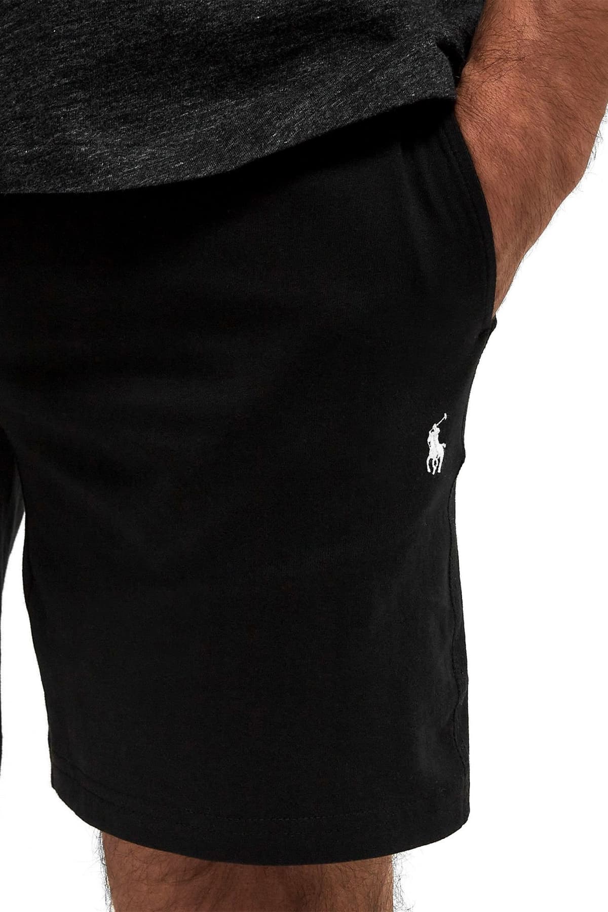 RALPH LAUREN UNDERWEAR ΒΕΡΜΟΥΔΑ SLEEP BOTTOM LOGO ΜΑΥΡΟ