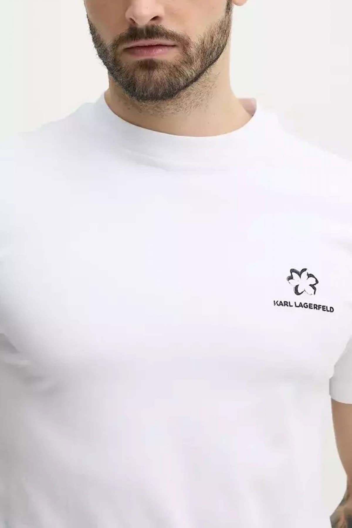 Karl Lagerfeld T Shirt της σειράς Crewneck