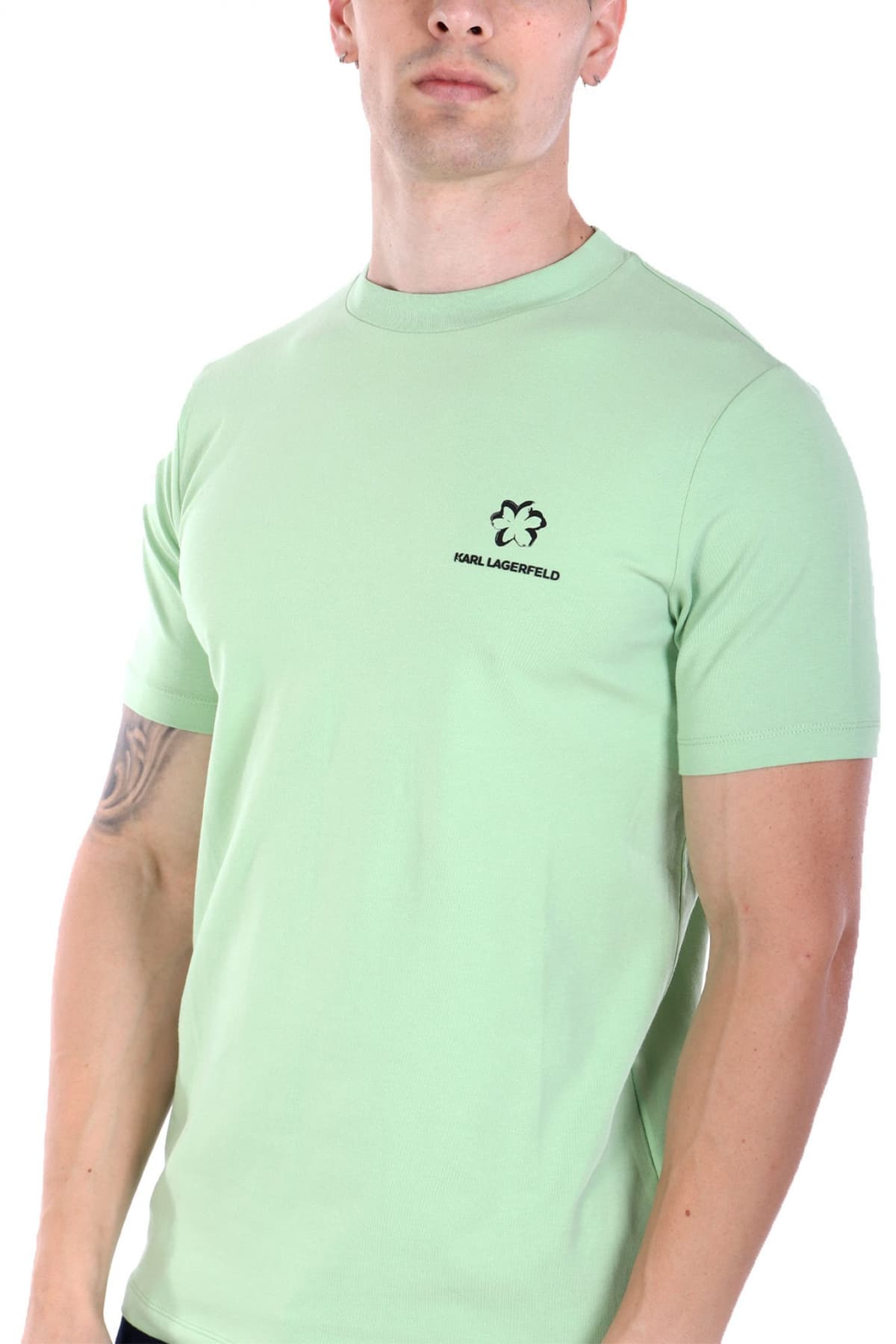 Men's T-Shirts Karl Lagerfeld Green