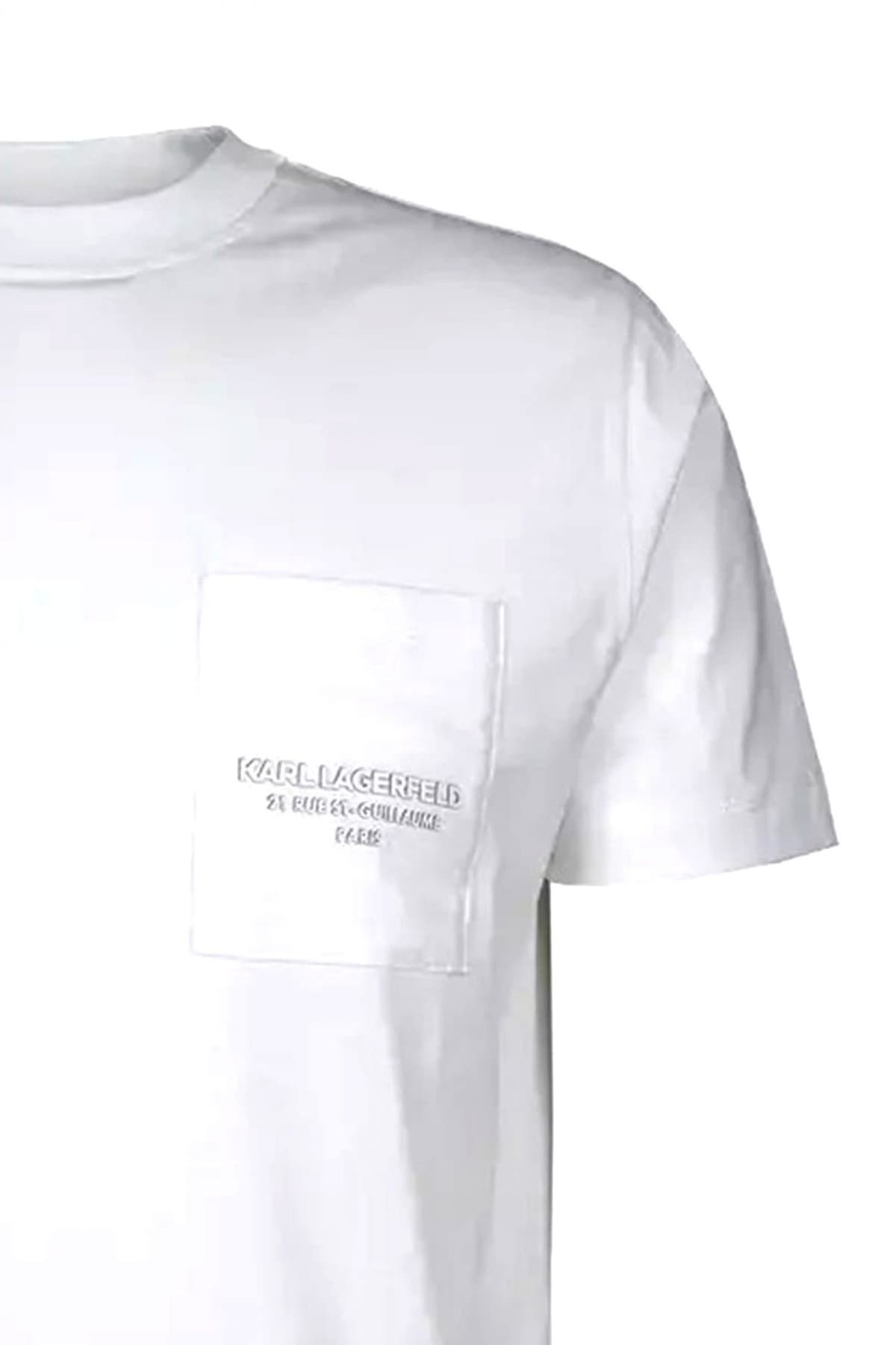 Men's T-Shirts Karl Lagerfeld White