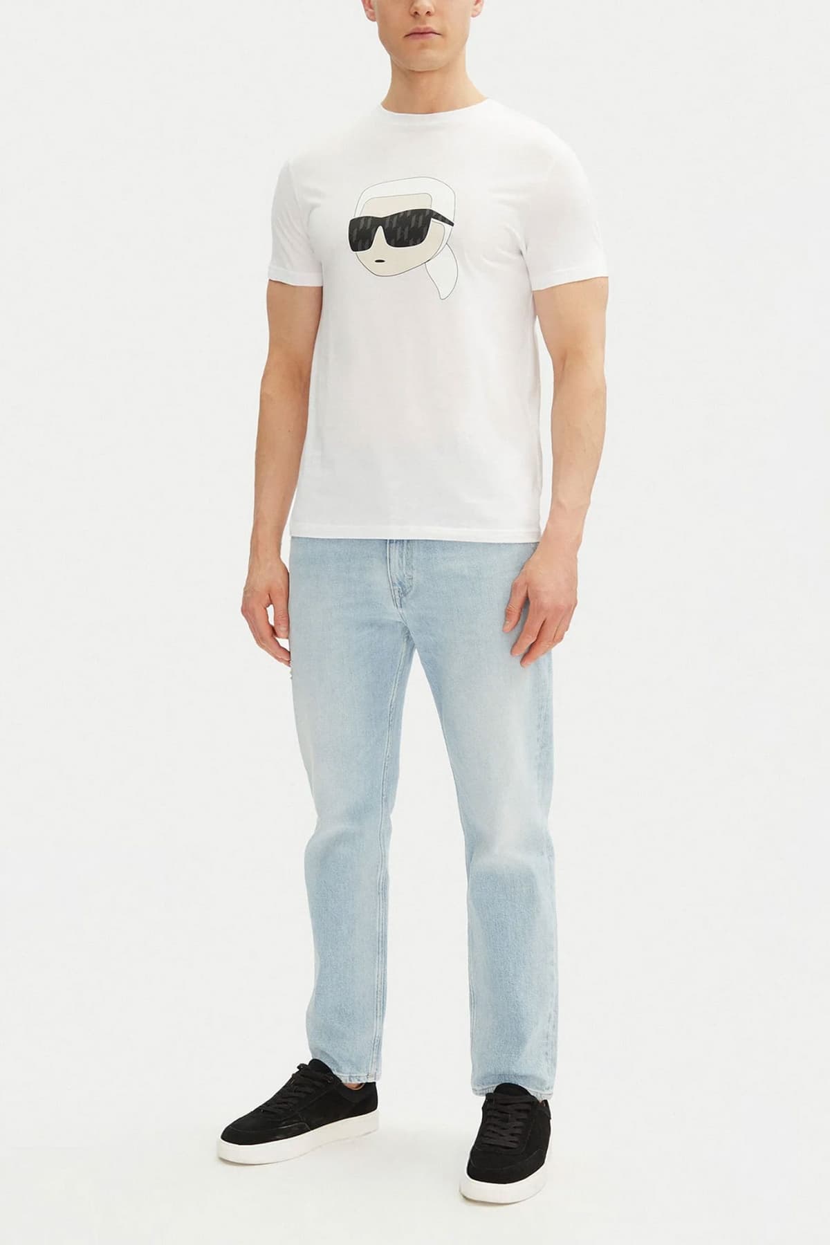 Men's T-Shirts Karl Lagerfeld White