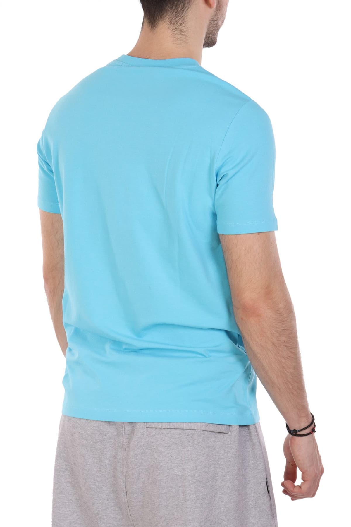 KARL LAGERFELD T-SHIRT CREW NECK LOGO ΤΥΡΚΟΥΑΖ