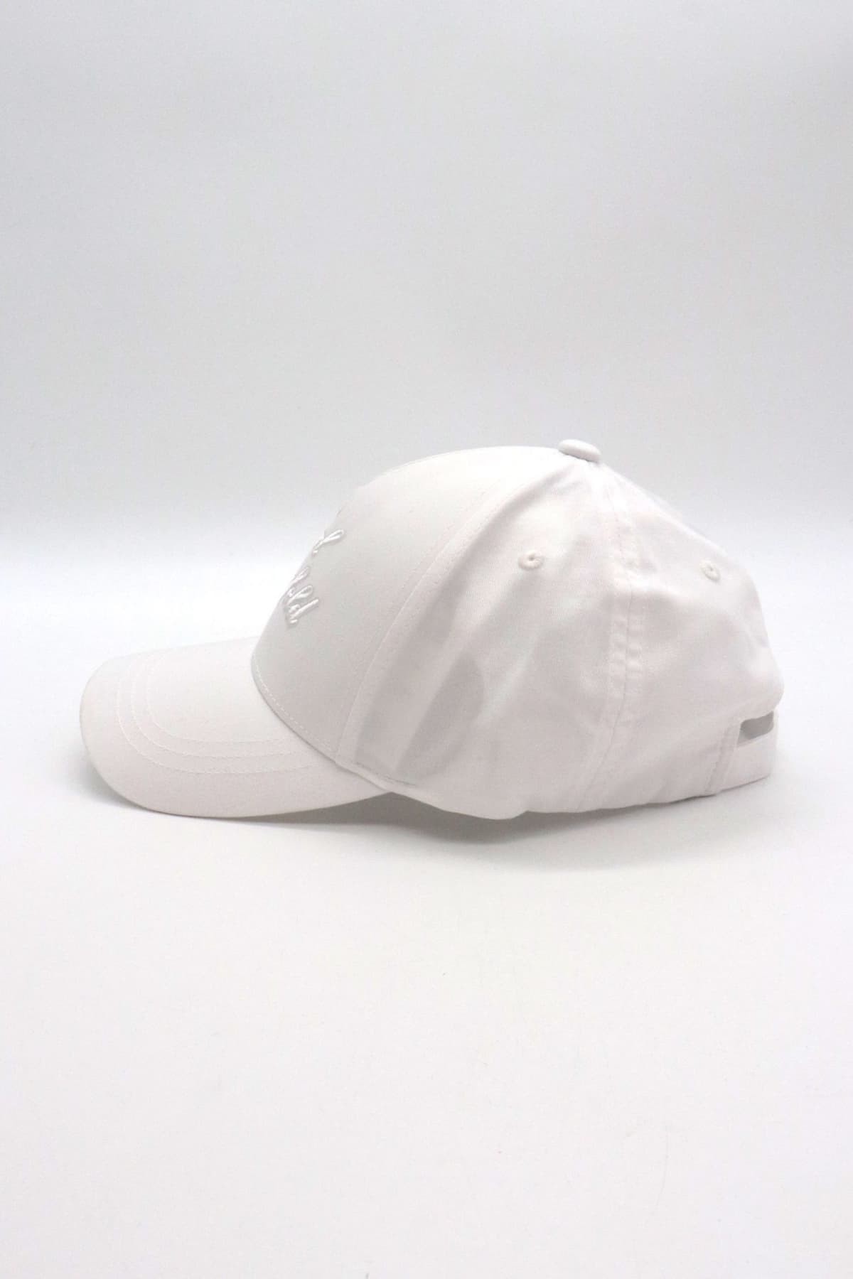 KARL LAGERFELD ΚΑΠΕΛΟ BASEBALL LOGO ΛΕΥΚΟ