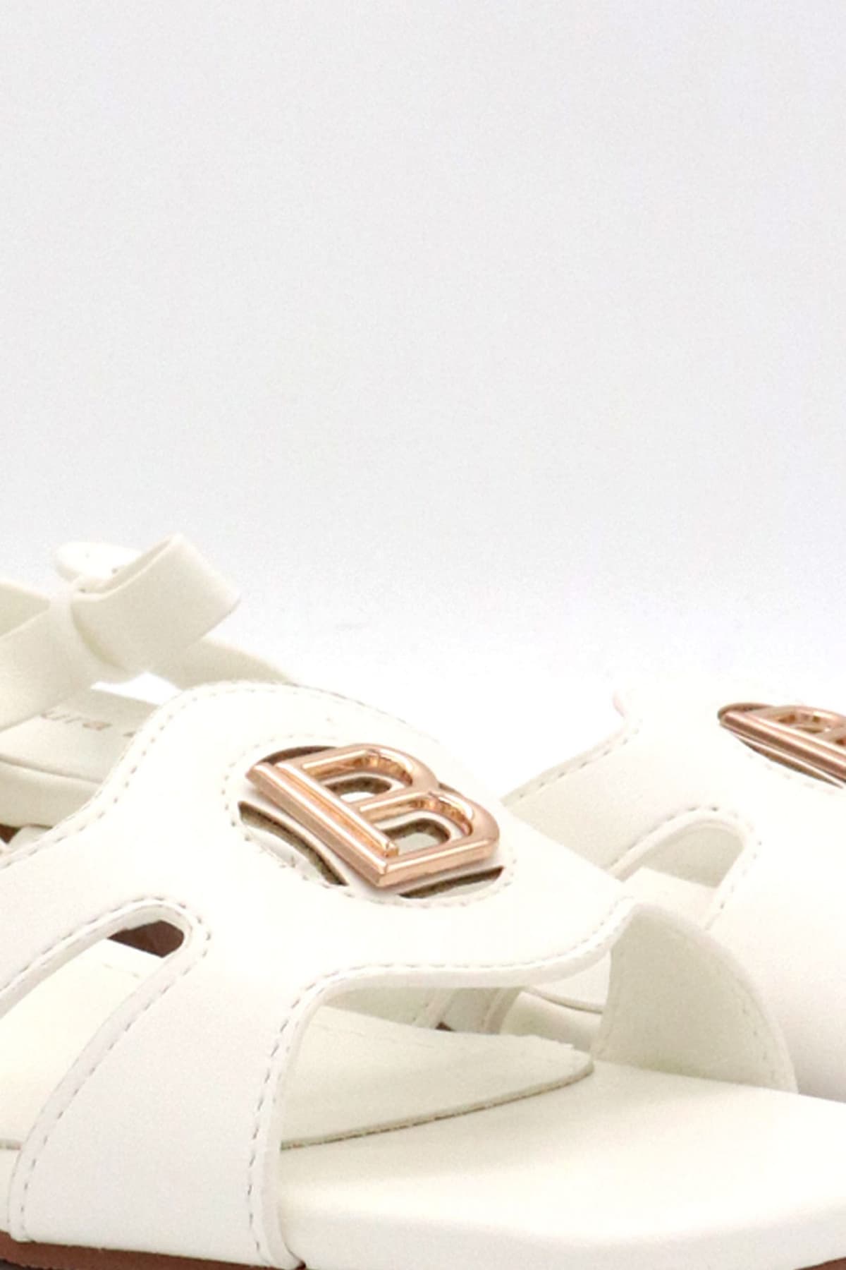 LAURA BIAGIOTTI ΠΑΠΟΥΤΣΙΑ ΠΕΔΙΛΑ ΜΕΤΑΛΛΙΚΟ LOGO ΛΕΥΚΟ