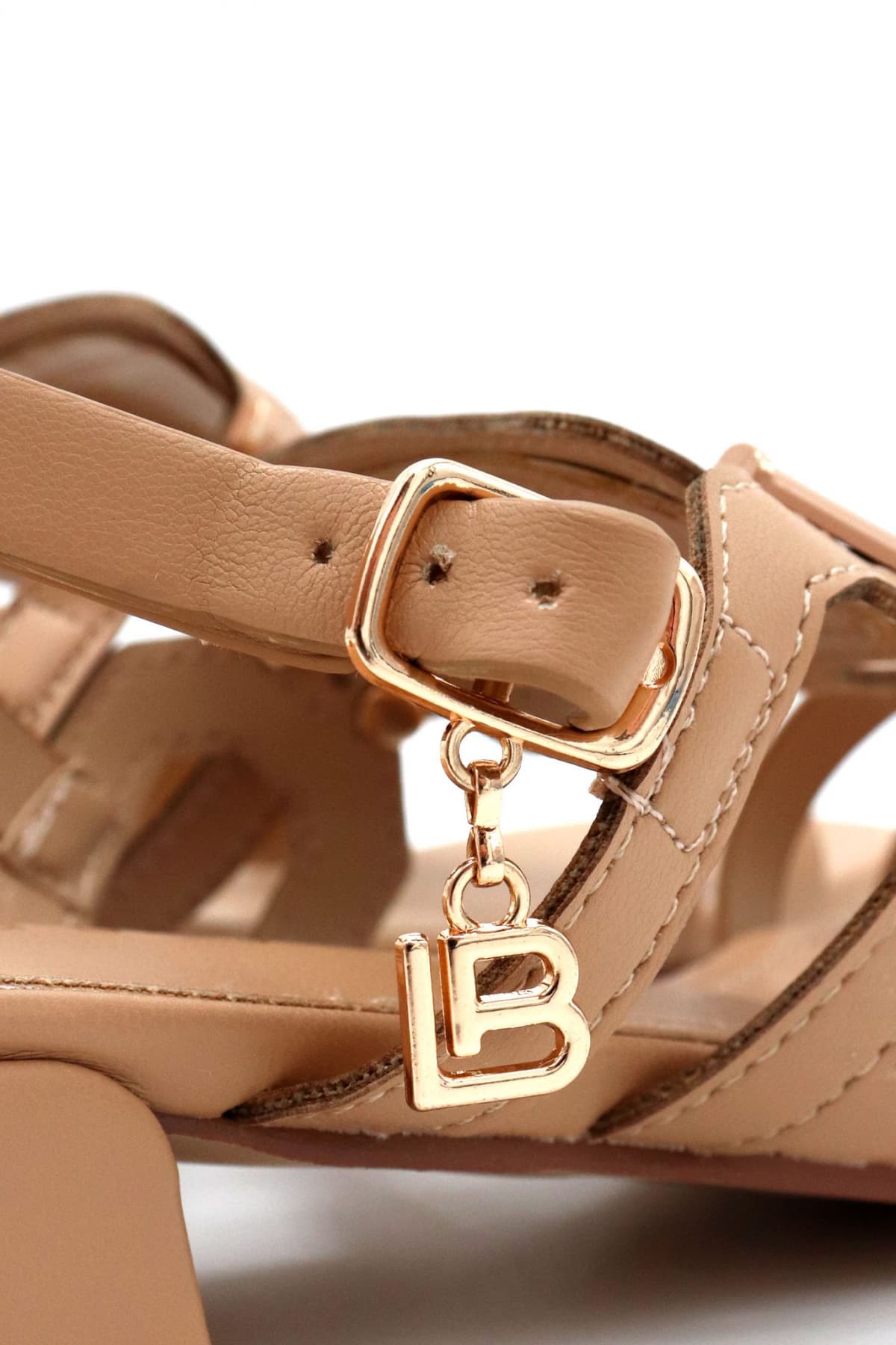 LAURA BIAGIOTTI ΠΑΠΟΥΤΣΙΑ ΠΕΔΙΛΑ ΛΟΥΡΑΚΙΑ ΜΕΤΑΛΛΙΚΟ LOGO MΠΕΖ