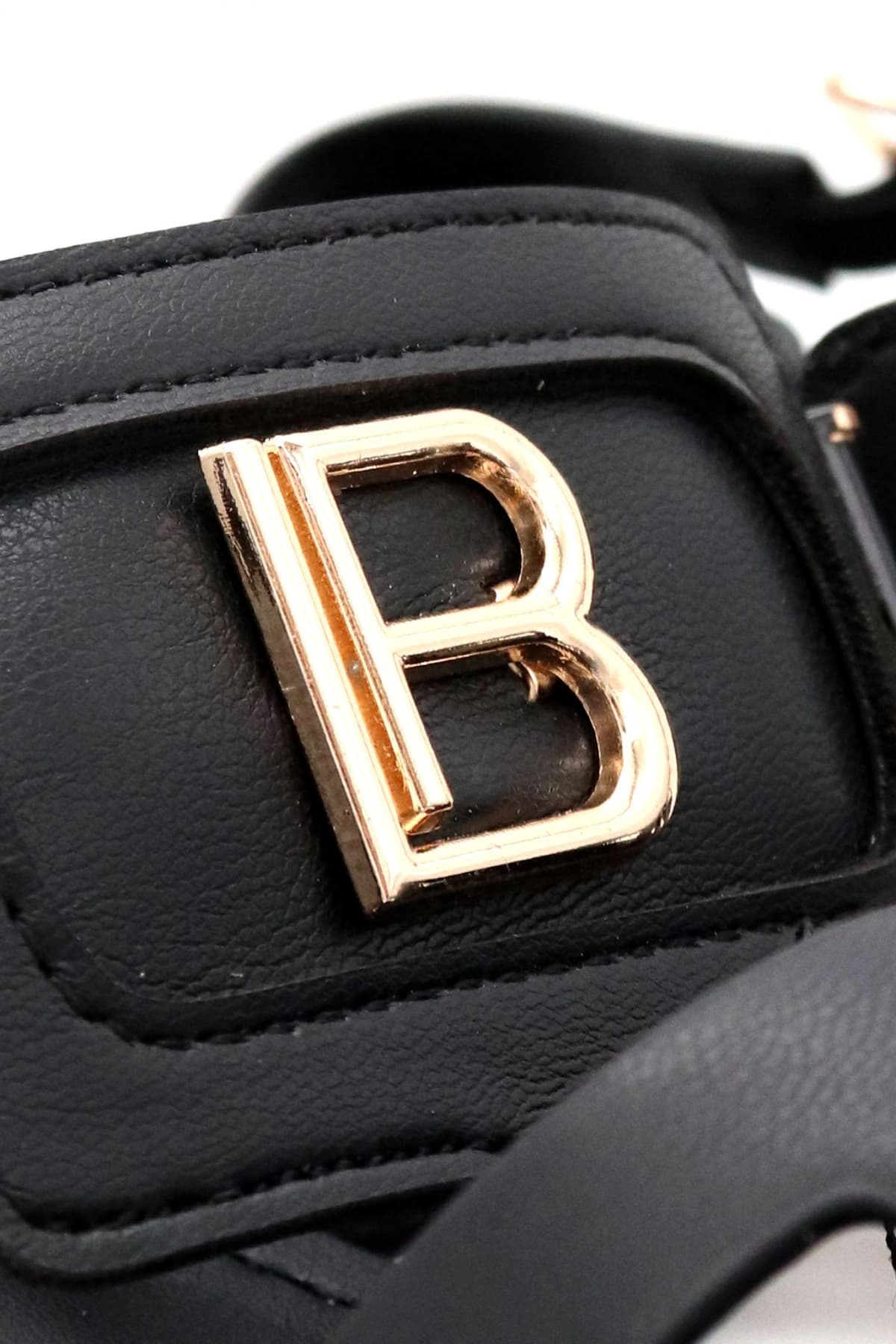 LAURA BIAGIOTTI ΠΑΠΟΥΤΣΙΑ ΠΕΔΙΛΑ ΛΟΥΡΑΚΙΑ ΜΕΤΑΛΛΙΚΟ LOGO ΜΑΥΡΟ