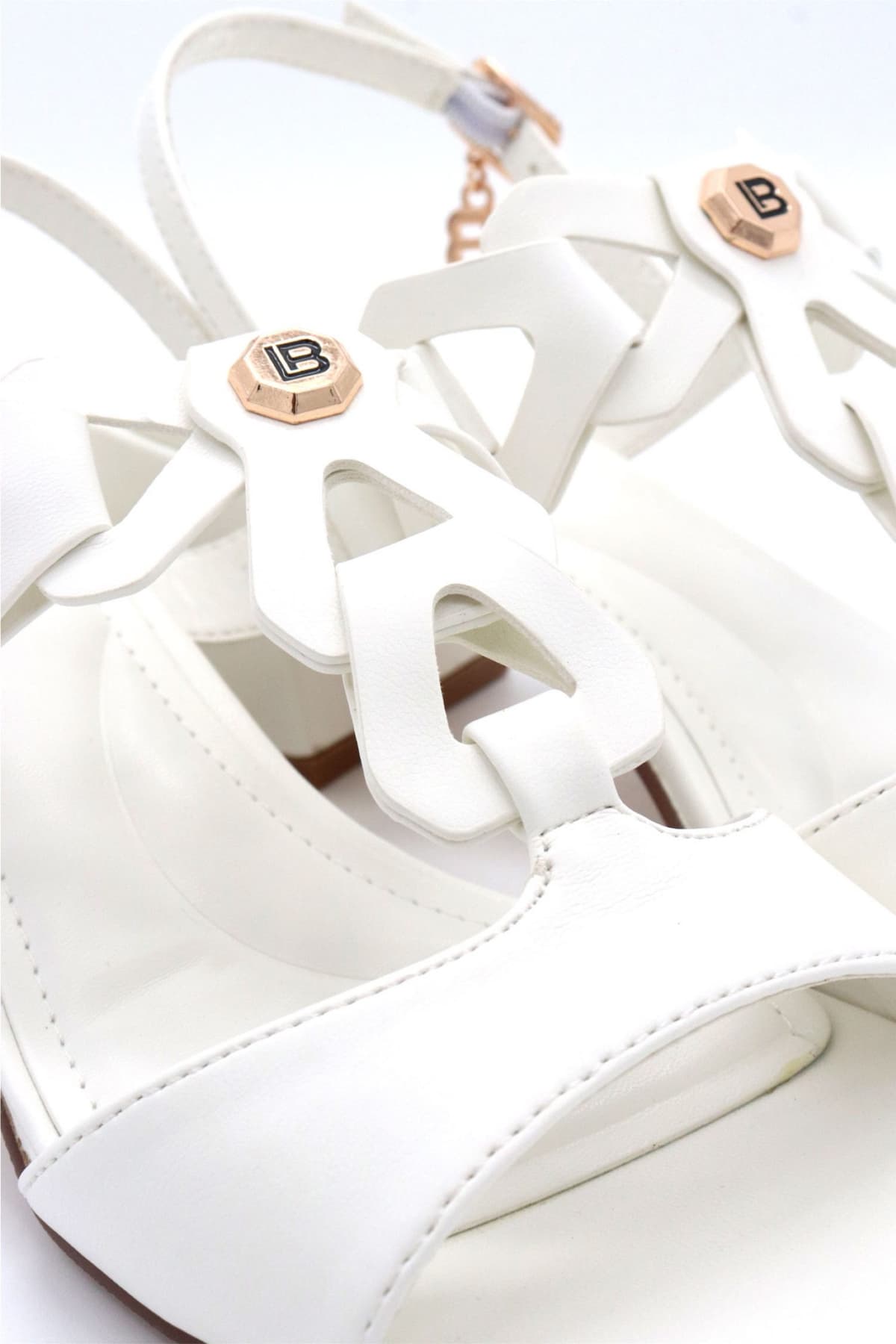 LAURA BIAGIOTTI ΠΑΠΟΥΤΣΙΑ ΠΕΔΙΛΑ ΠΛΕΞΟΥΔΑ ΛΟΥΡΑΚΙ LOGO ΛΕΥΚΟ