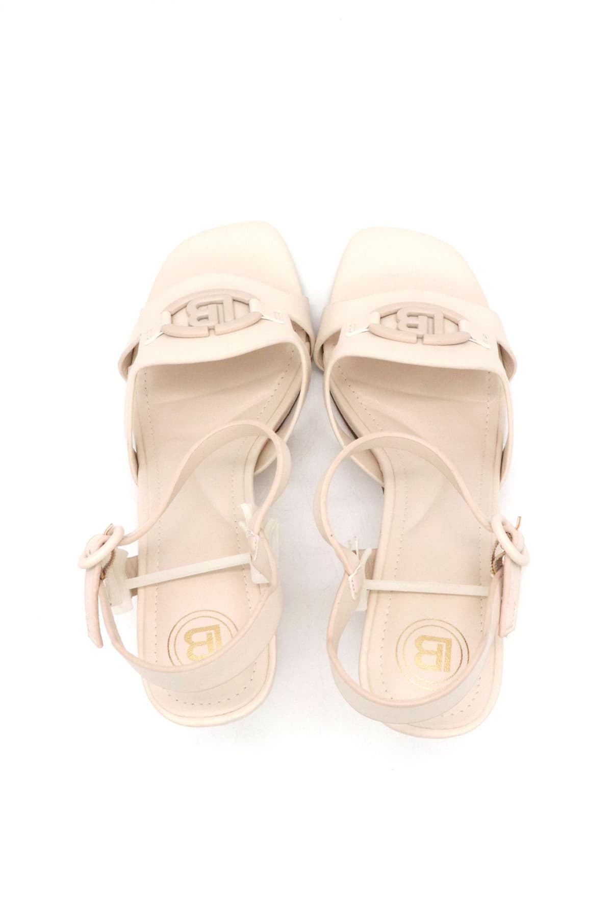 LAURA BIAGIOTTI ΠΑΠΟΥΤΣΙΑ ΠΕΔΙΛΑ ΜΕΤΑΛΛΙΚΗ ΑΓΚΡΑΦΑ LOGO ΜΠΕΖ ΑΝΟΙΧΤΟ