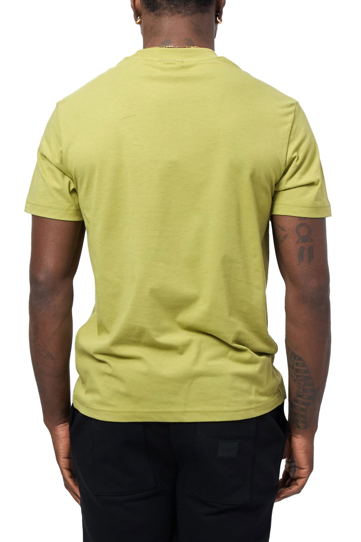 KARL LAGERFELD JEANS T-SHIRT MONOGRAM TEE REGULAR FIT ΠΡΑΣΙΝΟ