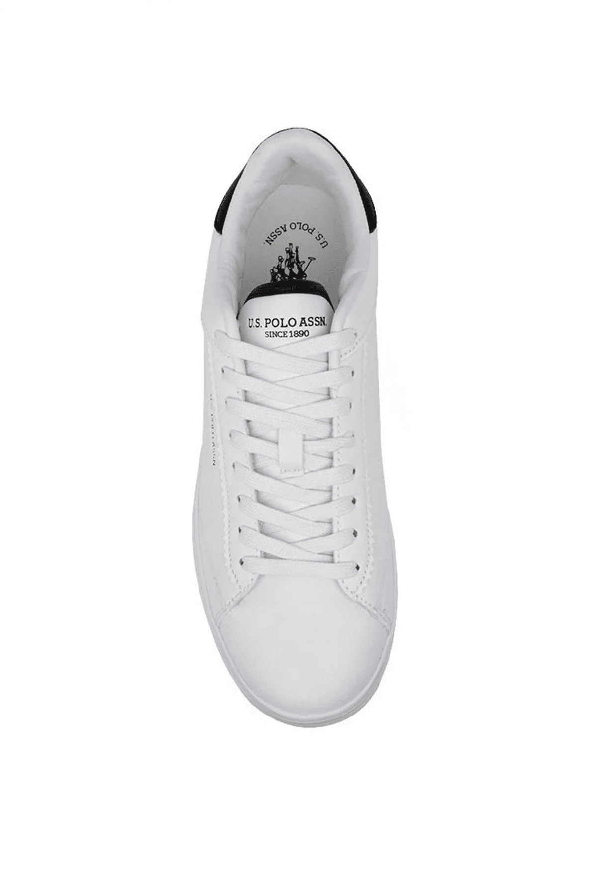 U.S.POLO ASSN ΠΑΠΟΥΤΣΙΑ SNEAKERS CAMPY002A ΛΕΥΚΟ-ΜΑΥΡΟ