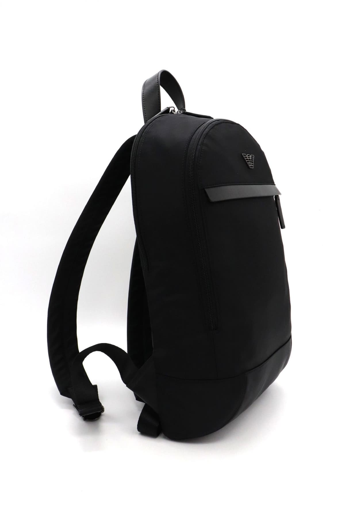 EMPORIO ARMANI ΤΣΑΝΤΑ BACKPACK LOGO ΜΑΥΡΟ