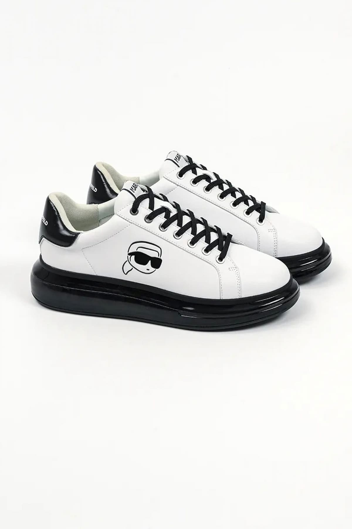 KARL LAGERFELD ΠΑΠΟΥΤΣΙΑ SNEAKERS KAPRI KUSHION OUTLINE NFT ΛΕΥΚΟ