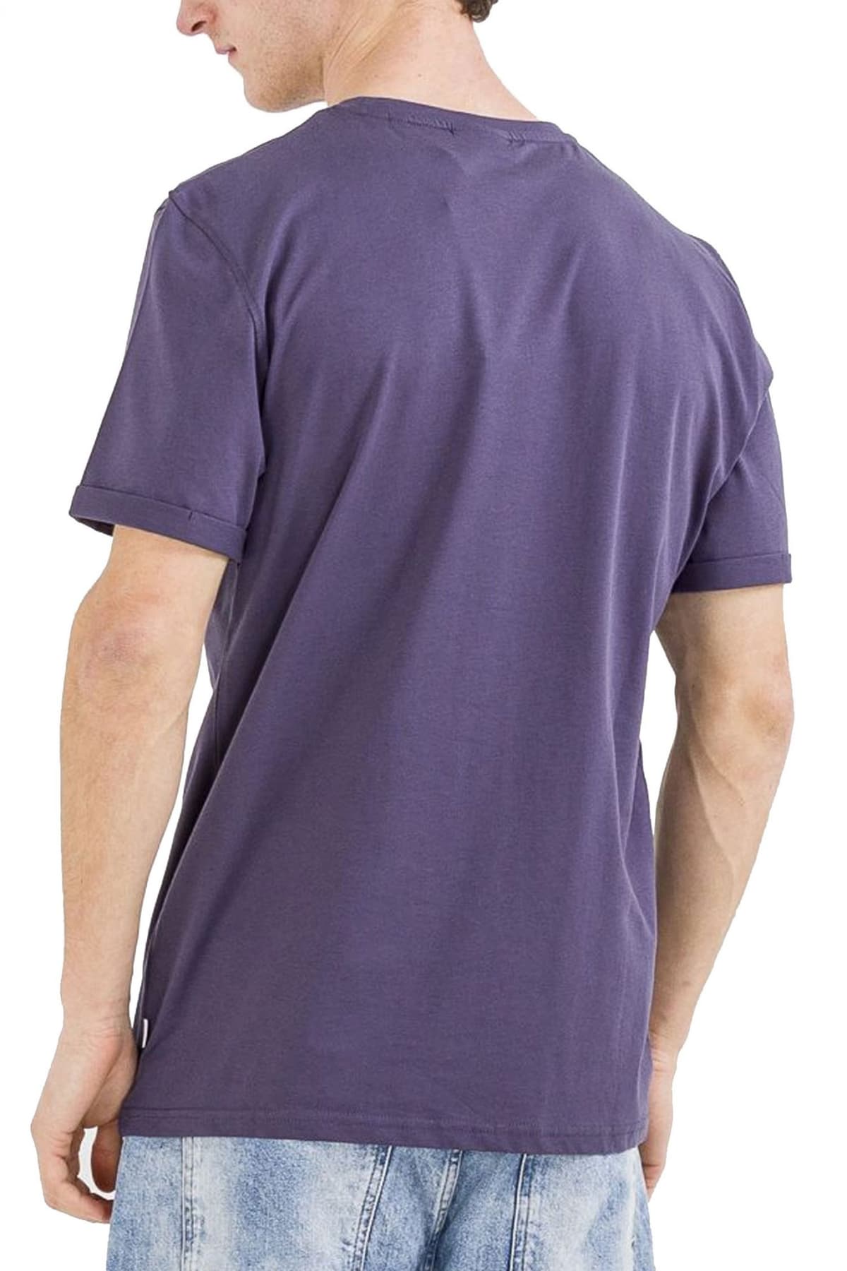 LES DEUX T-SHIRT NORREGAARD LOGO ΡΑΦ ΜΠΛΕ