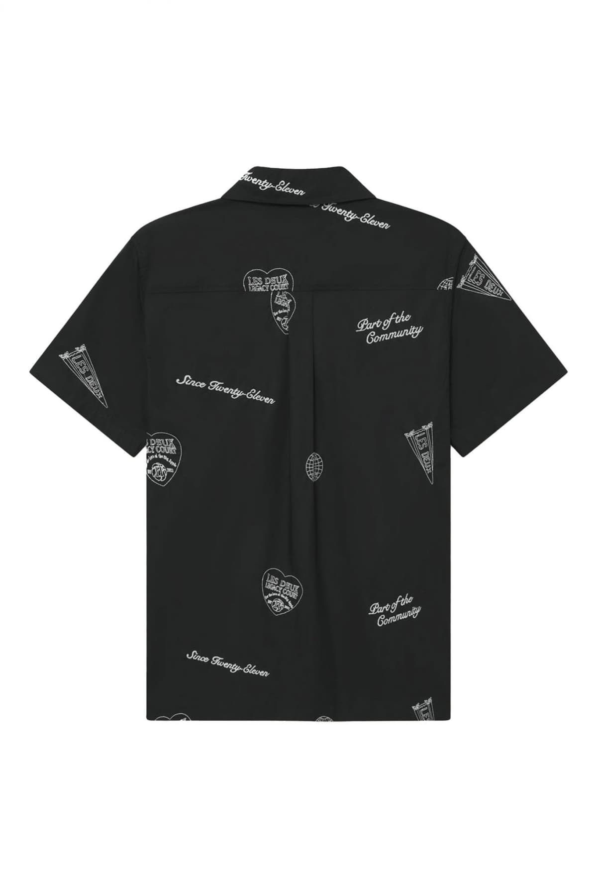 LES DEUX ΠΟΥΚΑΜΙΣΟ HENDRIX AOE SS LOGO ΜΑΥΡΟ