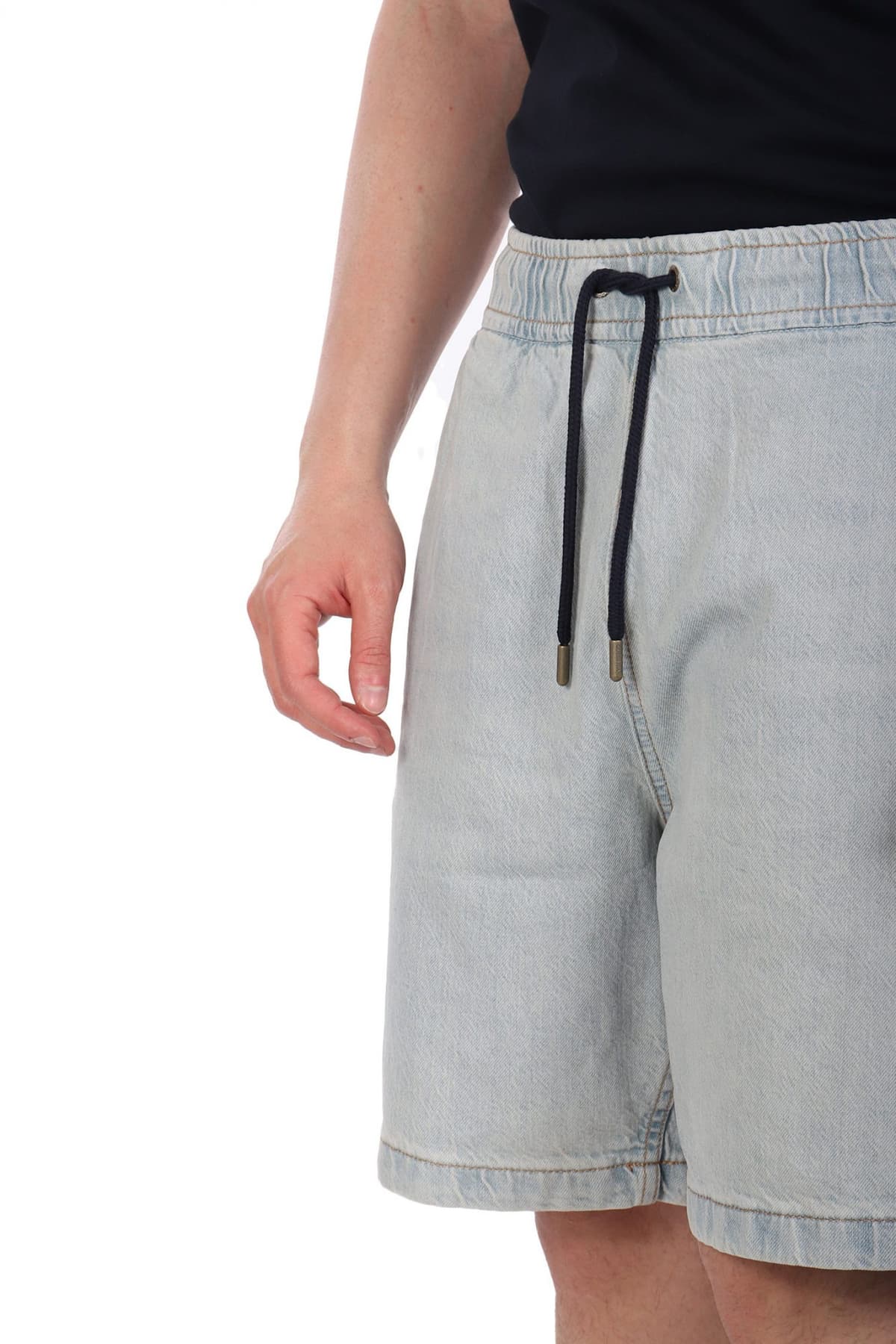 GUESS JEANS ΒΕΡΜΟΥΔΑ JEANS JOGGER ΓΑΛΑΖΙΟ