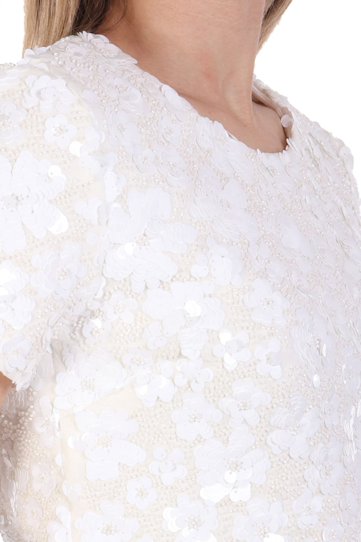 MICHAEL KORS CROP TOP ΠΑΓΕΤΑ ΛΕΥΚΟ