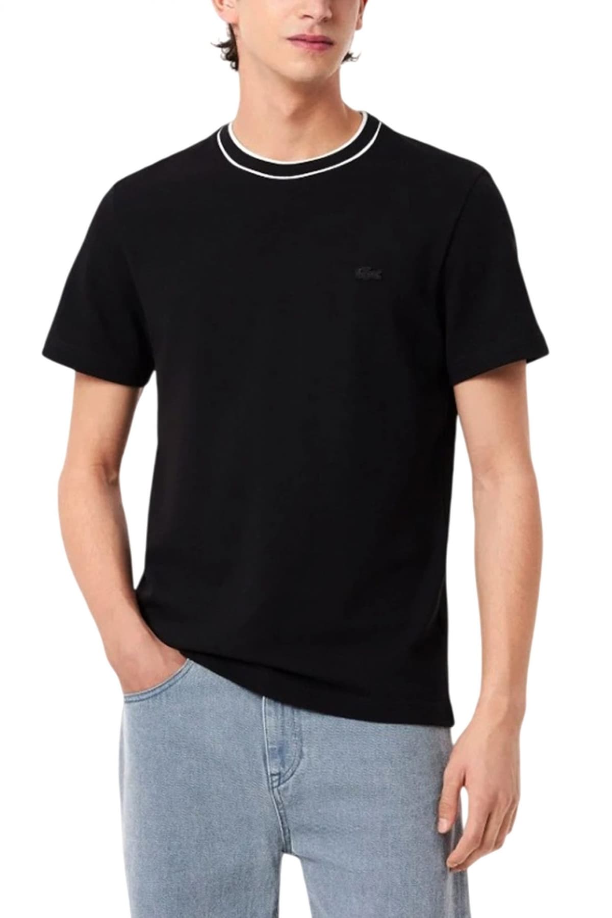 LACOSTE ΜΠΛΟΥΖΑ ΚΜ TEE-SHIRT SS 3TH8174-031 Black
