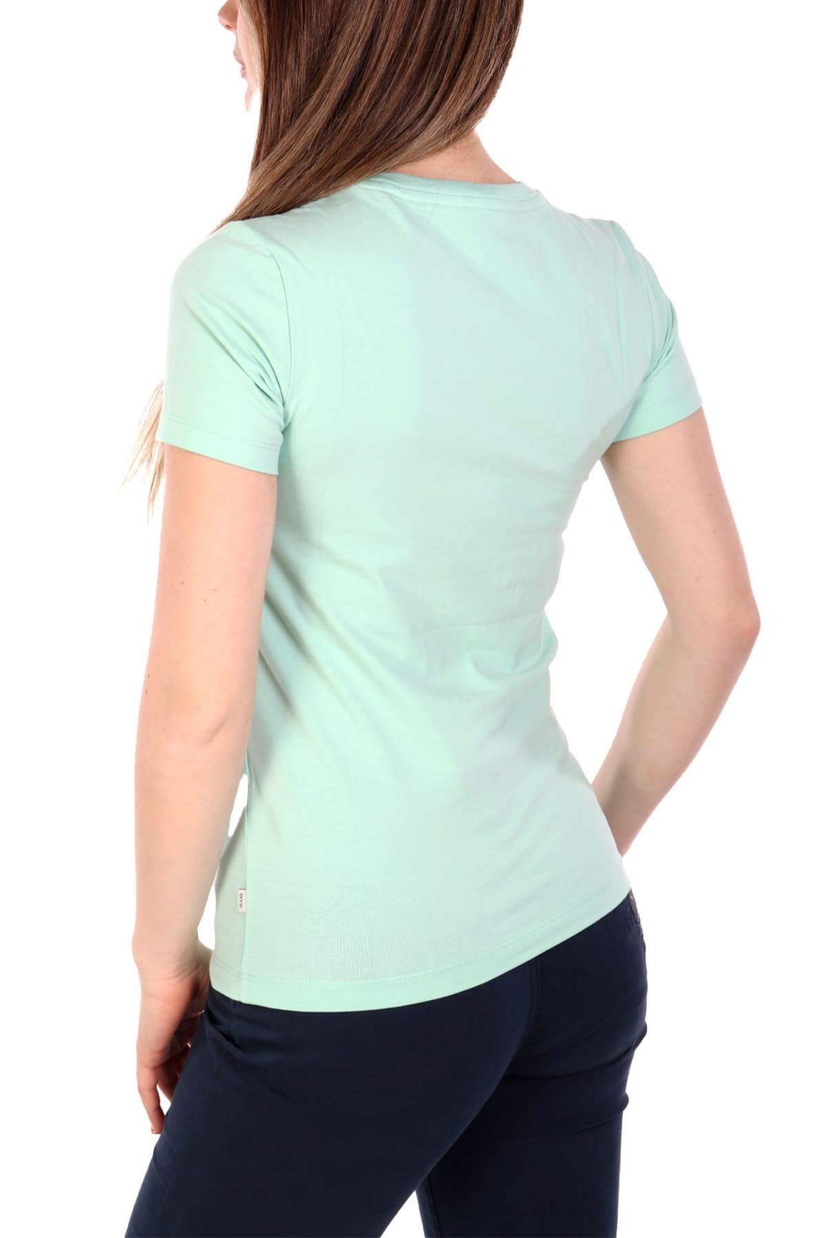 GUESS JEANS T-SHIRT SLIM FIT LOGO ΦΥΣΤΙΚΙ