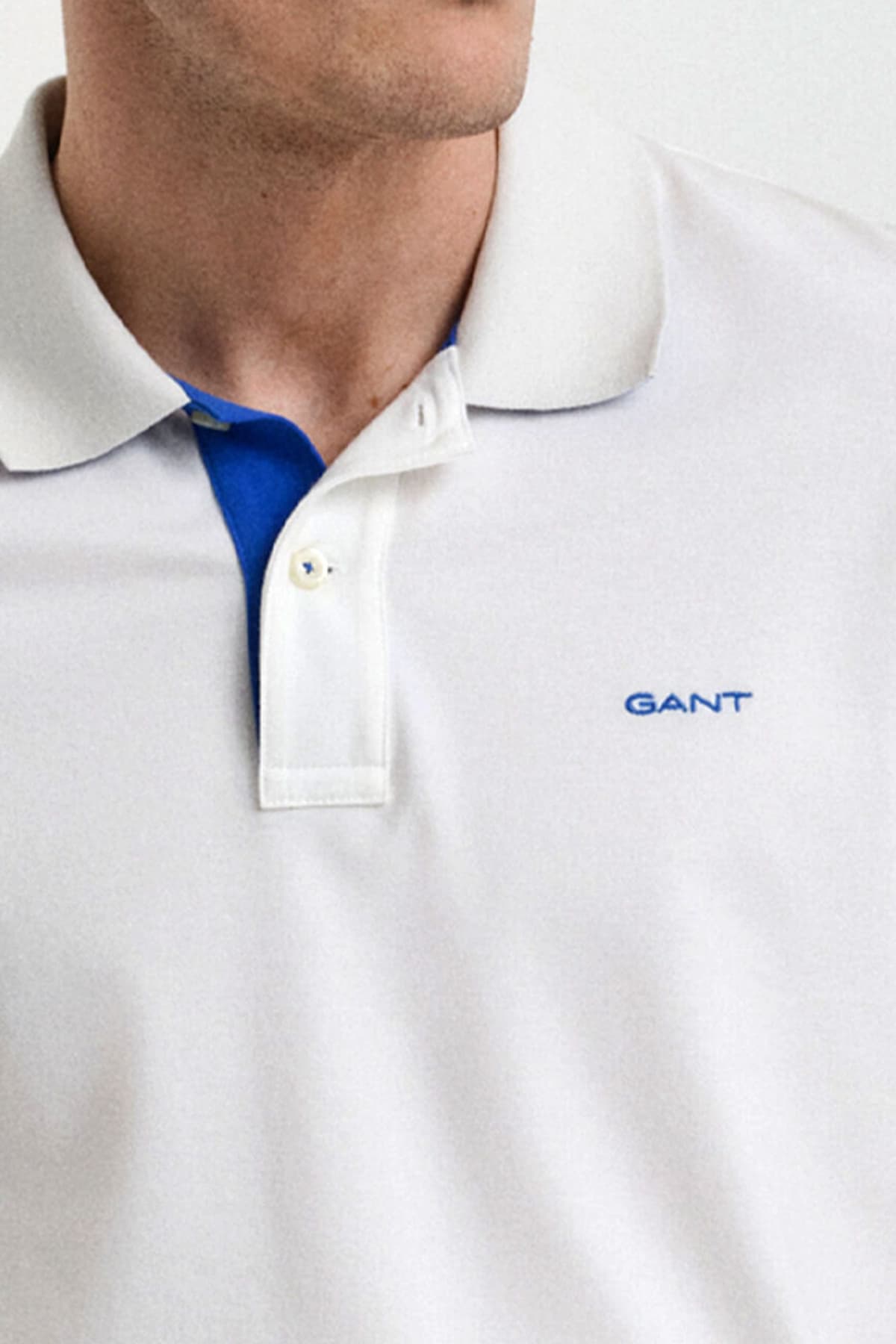 Men's Polo Shirts Gant White