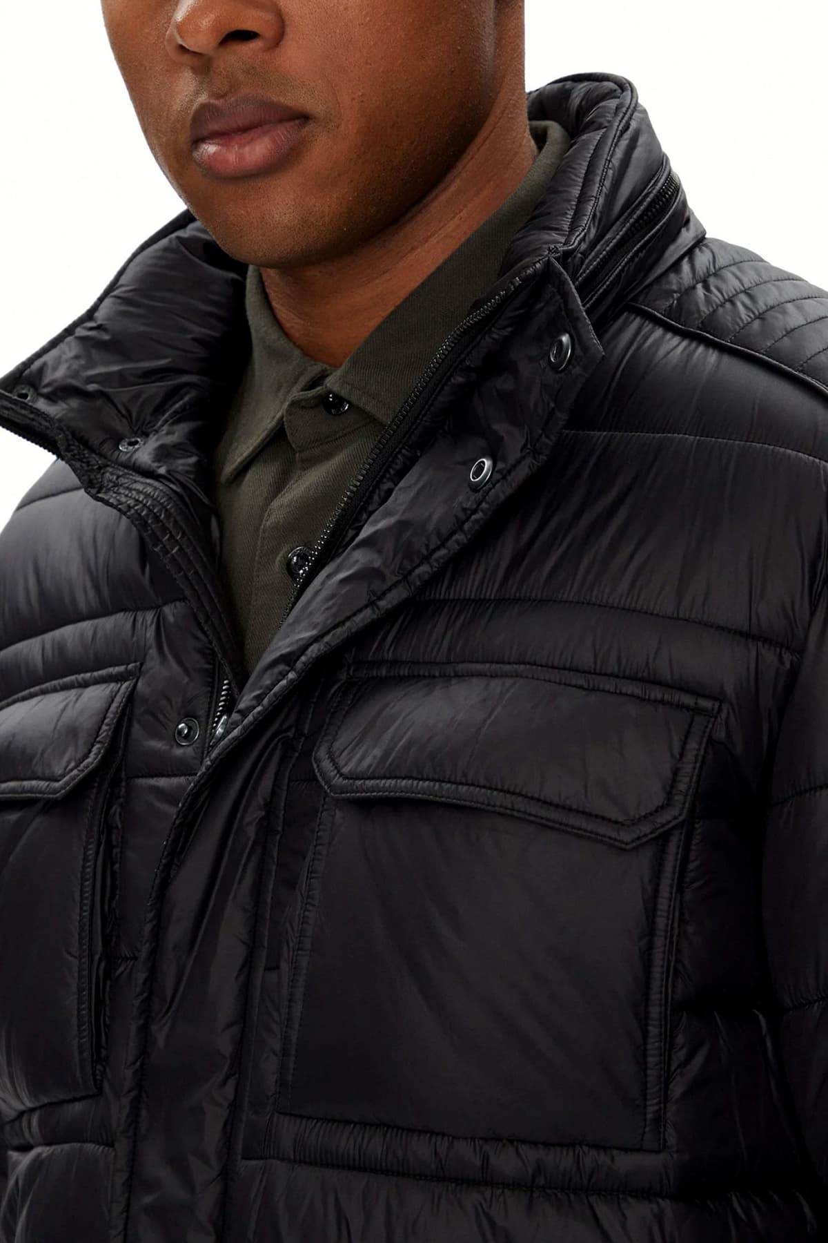 KARL LAGERFELD ΜΠΟΥΦΑΝ ΦΟΥΣΚΩΤΟ FIELD ΚΟΥΚΟΥΛΑ ΜΑΥΡΟ