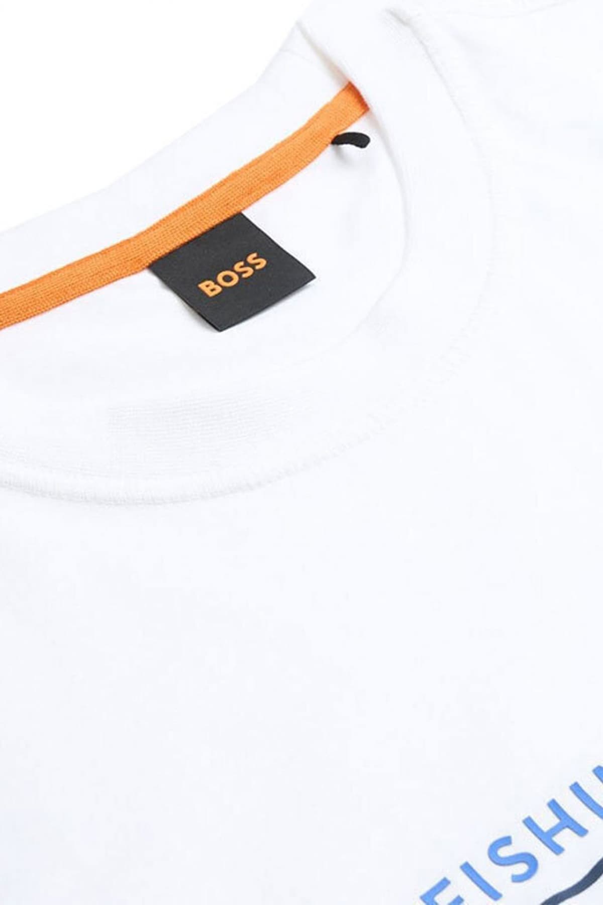 BOSS CASUAL T-SHIRT TE_ATACAMA ΛΕΥΚΟ